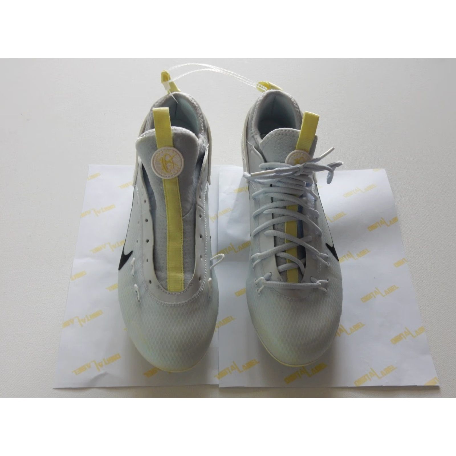 Nike Nike Men's Lacrosse Cleats Size 11.5 White Huarache Sneakers Size US 11.5 / EU 44-45 - 2 Thumbnail