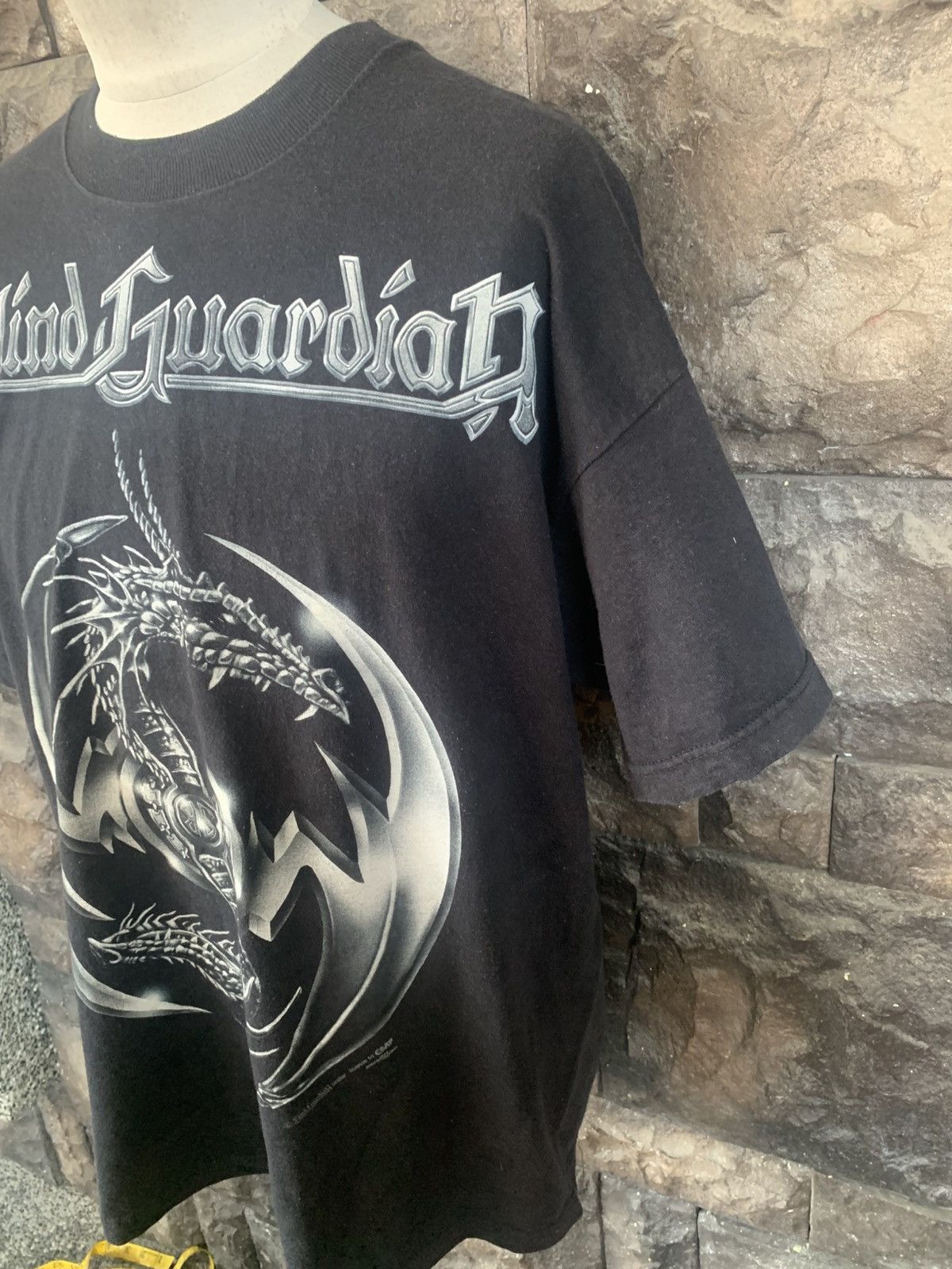 Band Tees × Vintage Vintage 2003 Blind Guardian German Metal Band Tour T shirt Size US XL / EU 56 / 4 - 4 Thumbnail