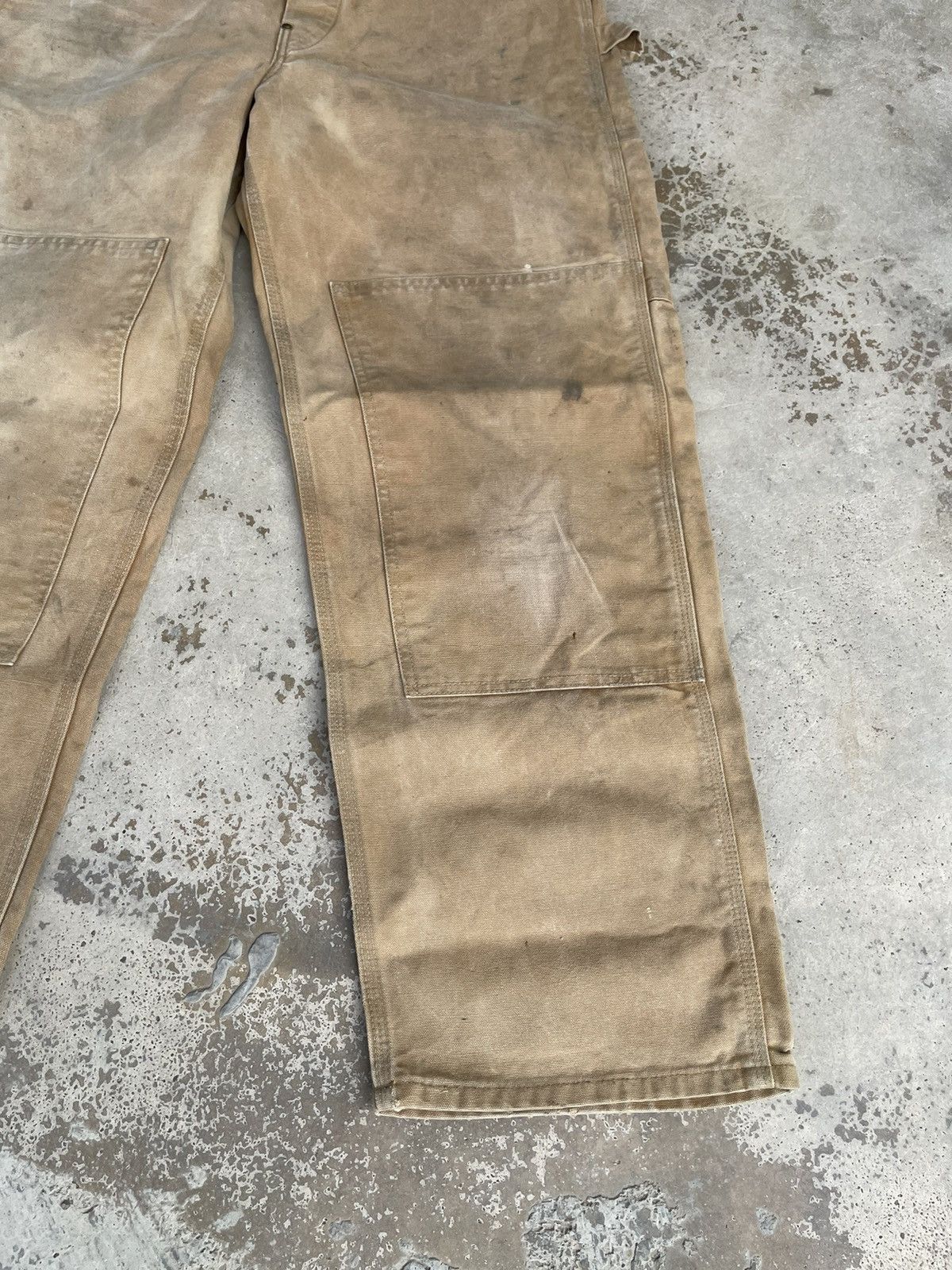 Carhartt Vintage 80s Carhartt Double Knee Pant Overalls Jumpsuits Size US 34 / EU 50 - 10 Thumbnail