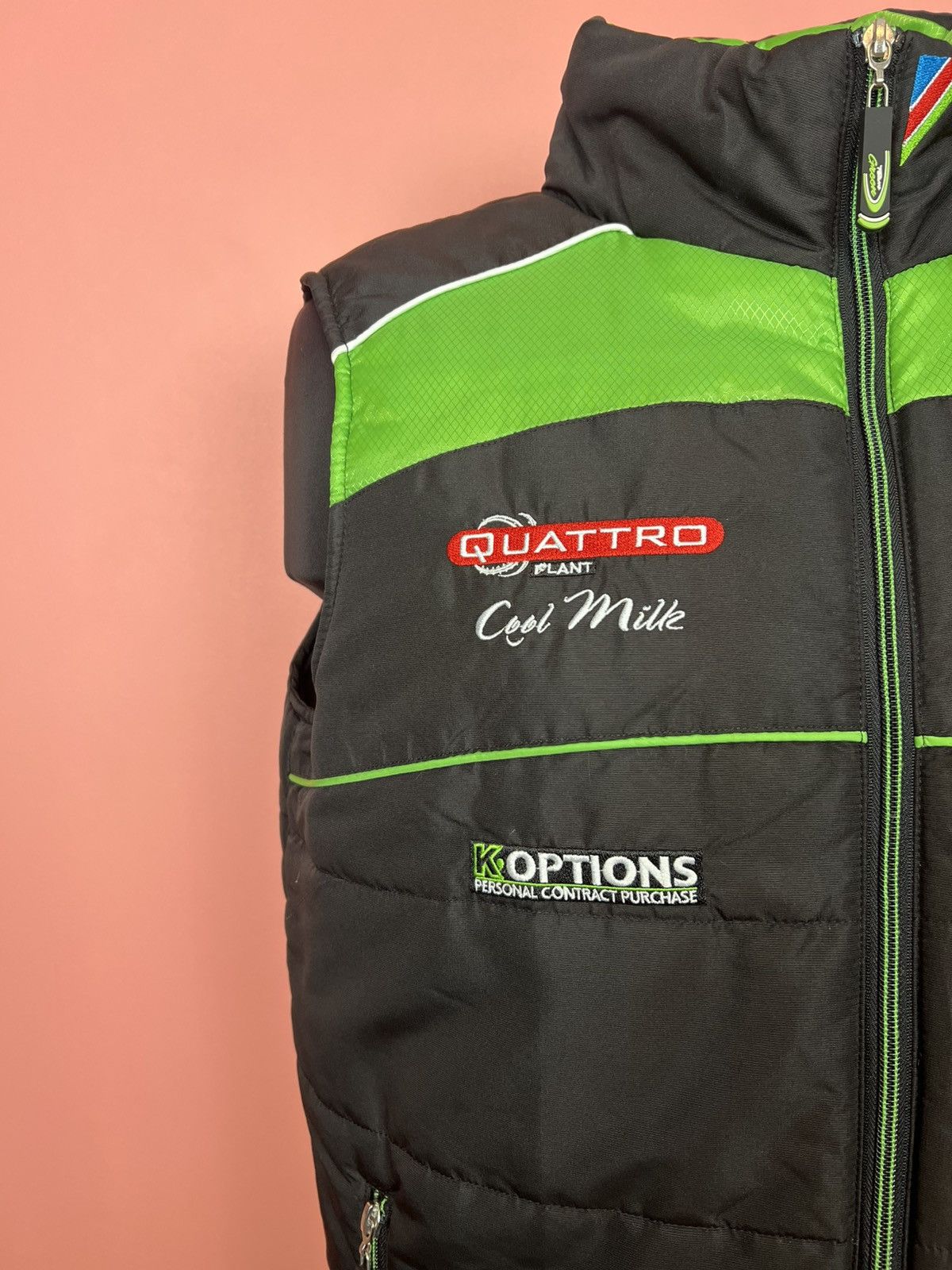 Designer Kawasaki racing moto vest streetwear y2k Size US M / EU 48-50 / 2 - 5 Thumbnail
