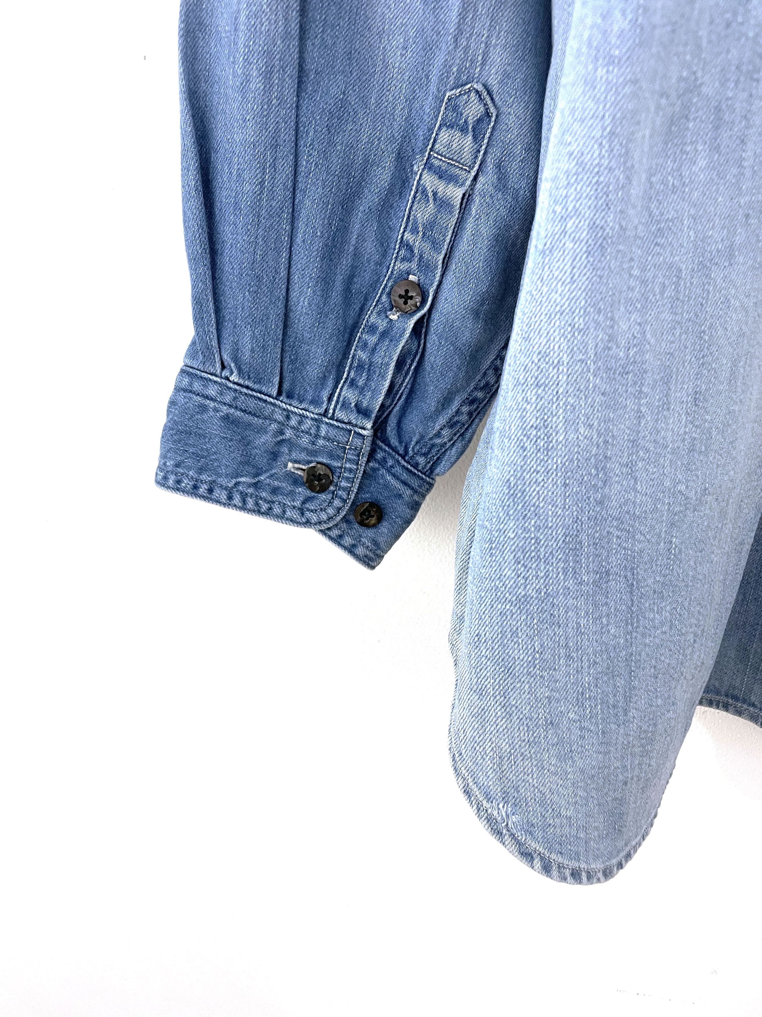 Kapital Cargo Denim Shirt Size US XXL / EU 58 / 5 - 12 Thumbnail