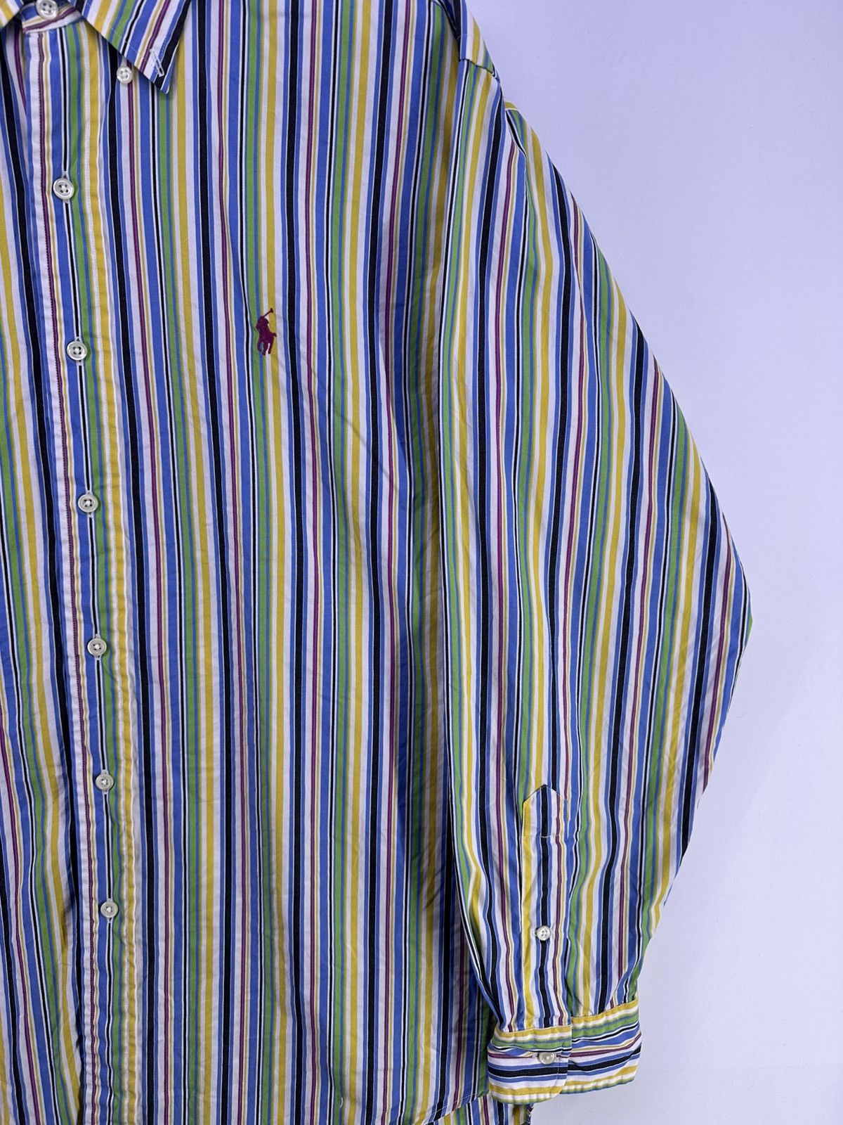 Ralph Lauren Ralph Lauren Men Long Sleeve Classic Fit purple logo Size L Size US L / EU 52-54 / 3 - 5 Thumbnail