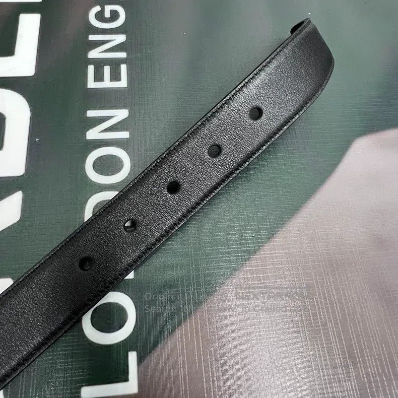 Saint Laurent Paris Saint Laurent Paris Black Leather Belt i Size ONE SIZE - 5 Thumbnail