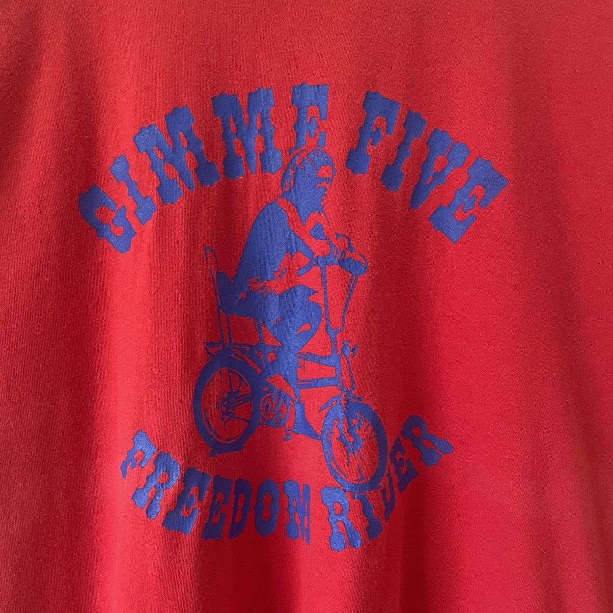 Gimme Five Vintage 1998 Gimme Five Freedom Rider Tee Shirt Size US L / EU 52-54 / 3 - 2 Thumbnail
