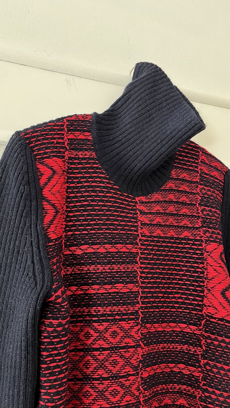 Maison Margiela Margiela Turtle Neck Wool Sweater Size US L / EU 52-54 / 3 - 4 Thumbnail