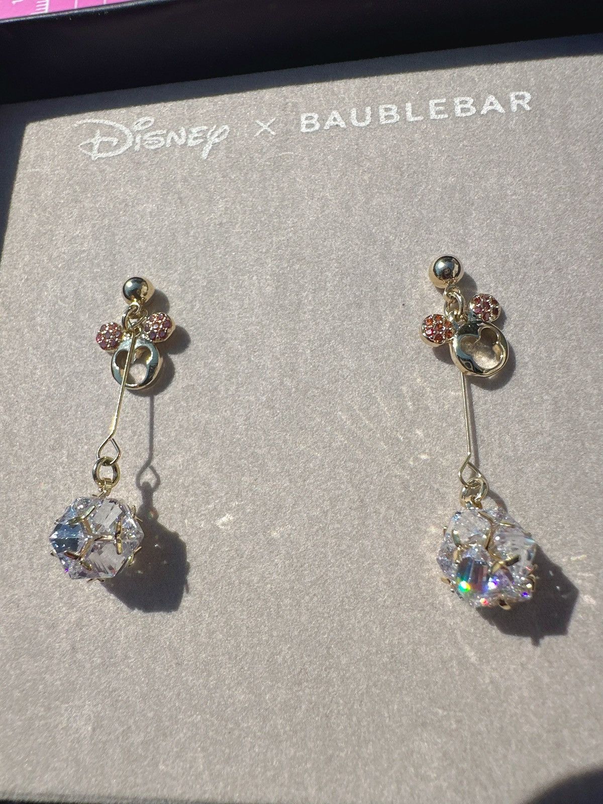 Designer Disney X BAUBLEBAR gold tone diamonds paved Mickey Mouse Size ONE SIZE - 1 Thumbnail