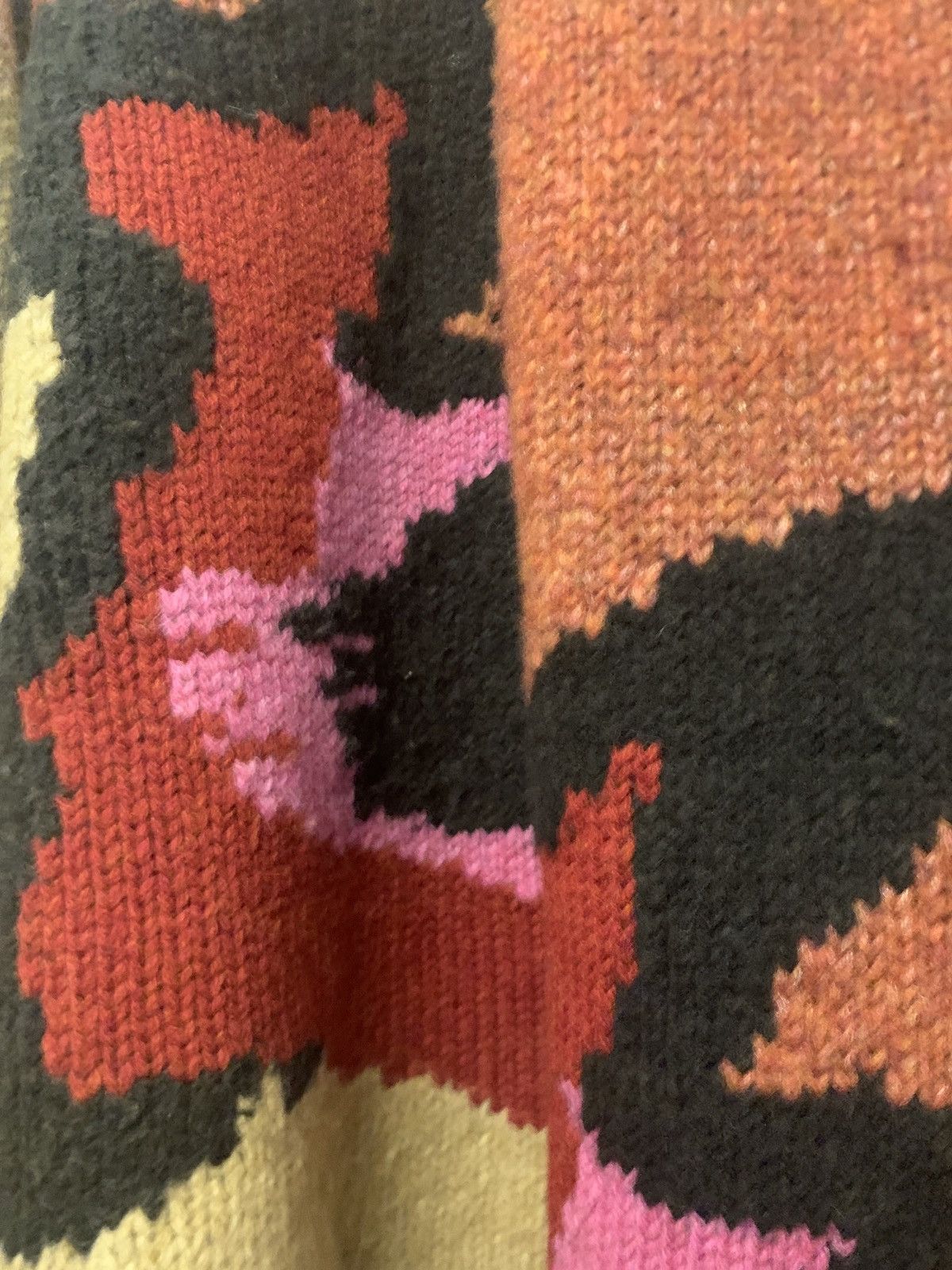 Dries Van Noten Jacquard sweater with scarf Size US L / EU 52-54 / 3 - 2 Thumbnail