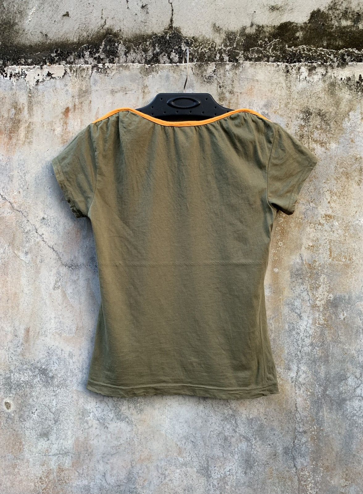 Diesel y2k Diesel Espaco Star Green Top Tee Size S / US 4 / IT 40 - 3 Thumbnail