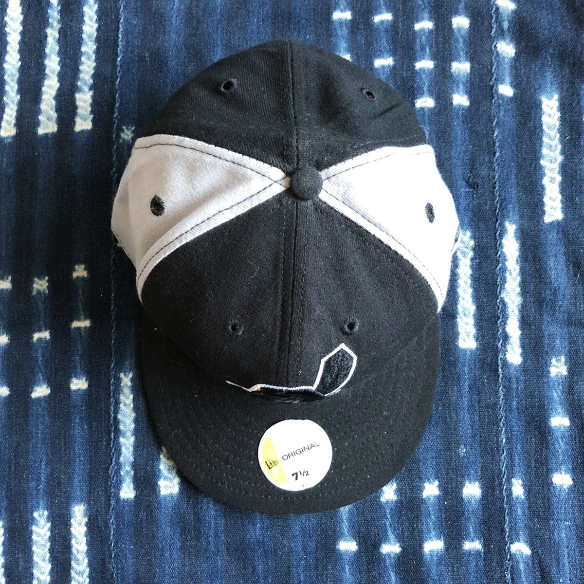 New Era New Era Black Chief Wahoo Cap Vintage 90s – 1/2 7 Size ONE SIZE - 2 Thumbnail