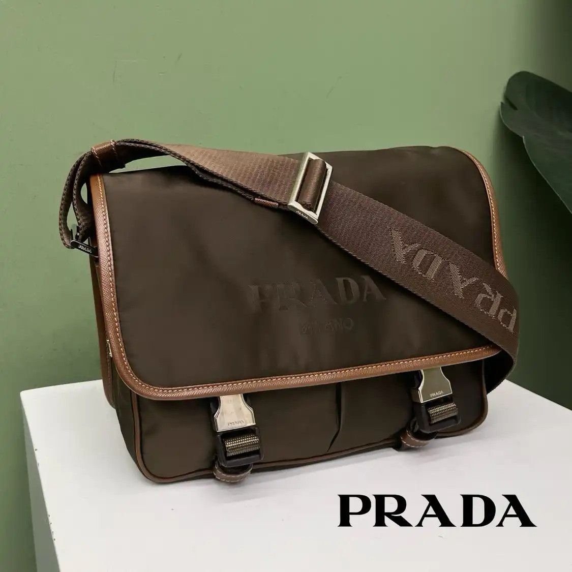 Prada × Streetwear × Vintage Prada Archive distressed dragon brown