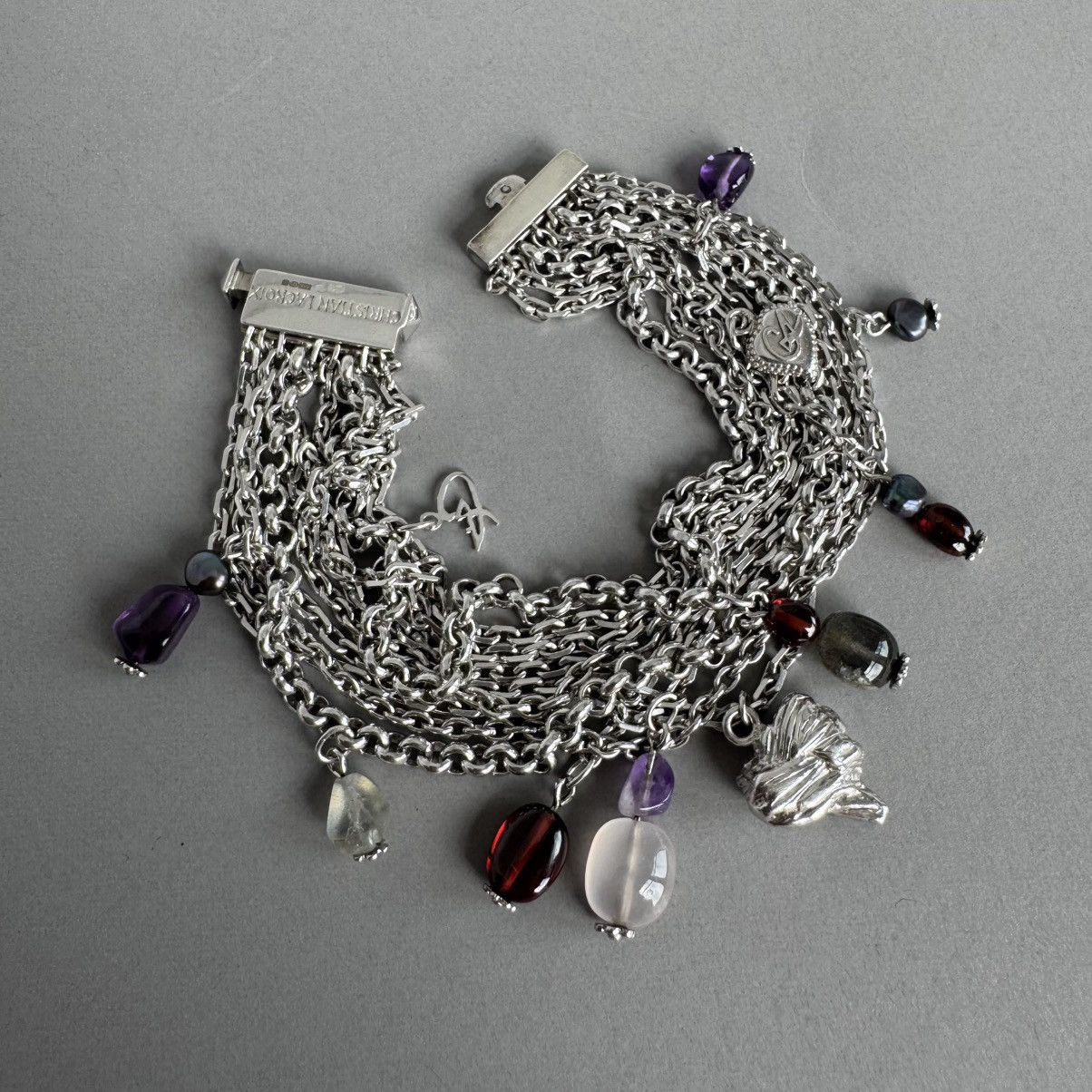 Christian Lacroix Christian Lacroix Sterling Silver Multi Strand Bracelet Size ONE SIZE - 12 Thumbnail