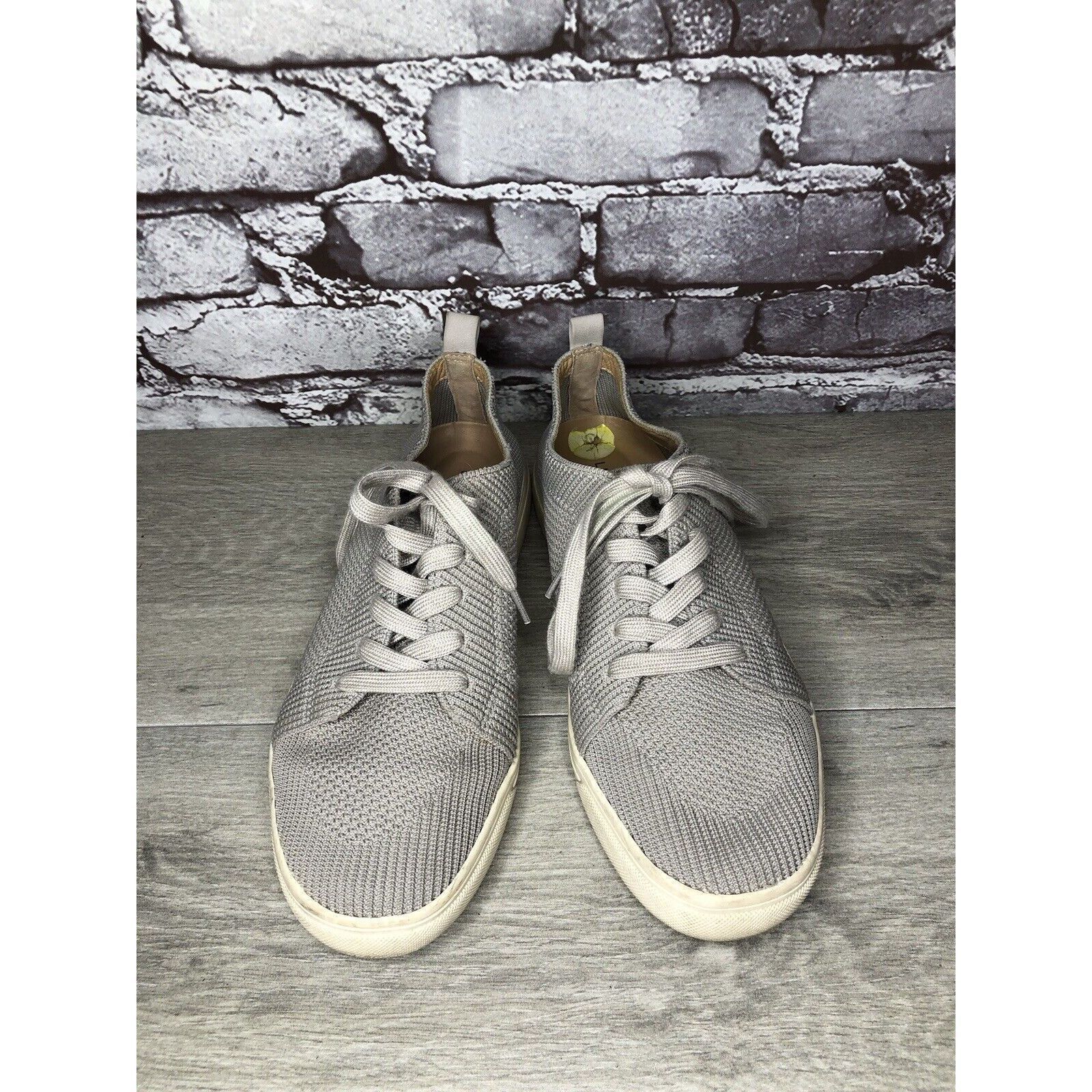 Lucky Brand Lucky Brand Laddix Slip On Gray Ribbed Casual Sneakers Sz 9M Size US 9 / IT 39 - 14 Thumbnail