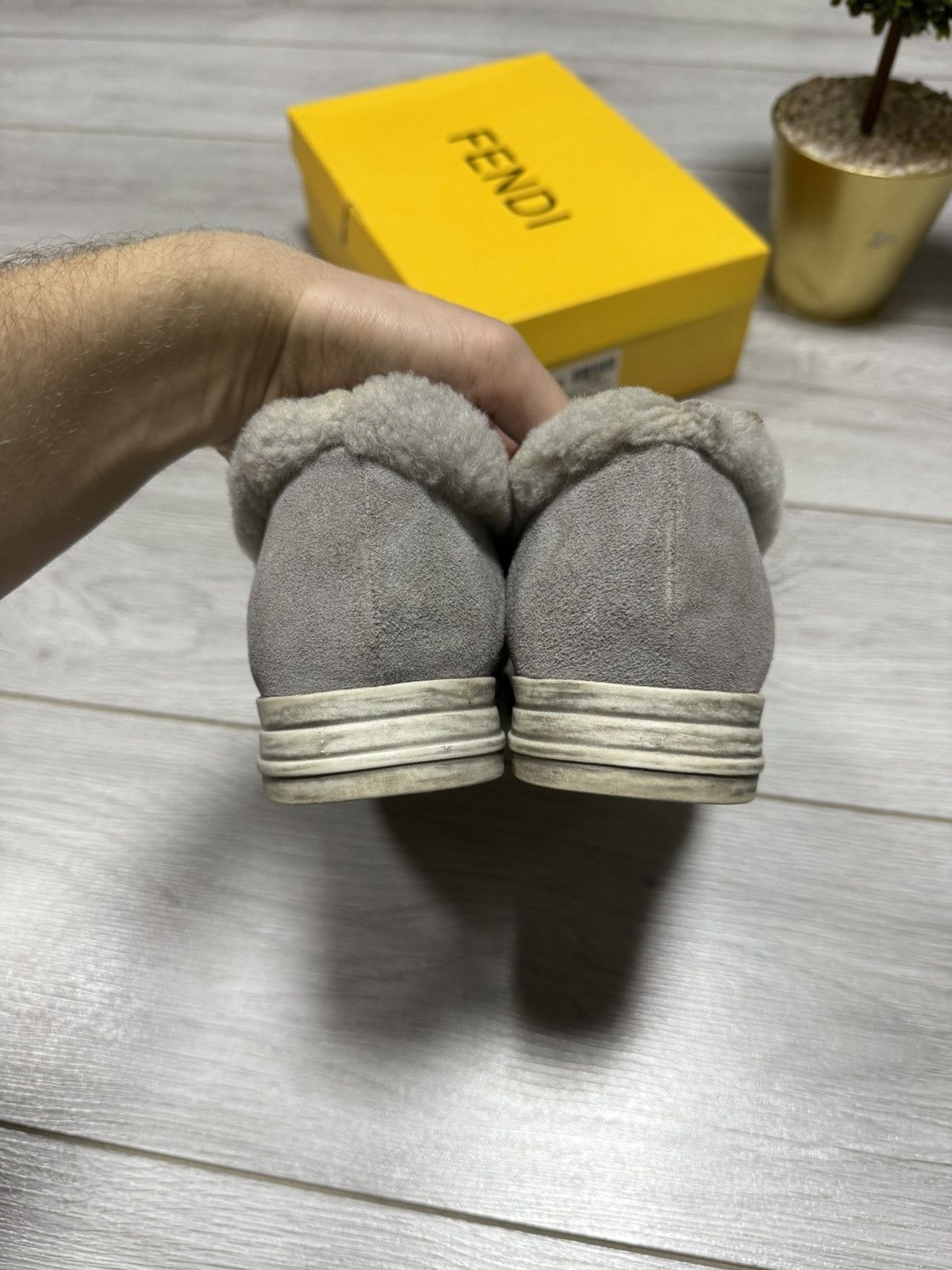 Fendi Fendi x Karl Lagerfeld shoes boots sneakers fur box Size US 8 / IT 38 - 2 Thumbnail
