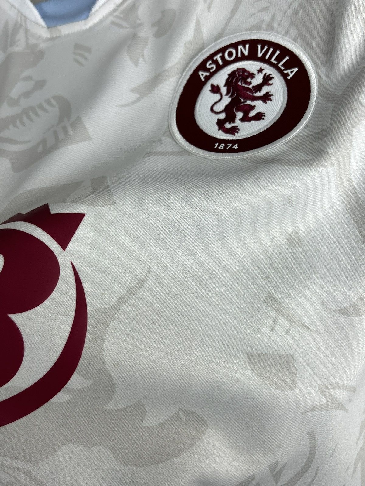 Castore Aston Villa 2023 - 2024 Castore Away Football Shirt Size US XXL / EU 58 / 5 - 6 Thumbnail
