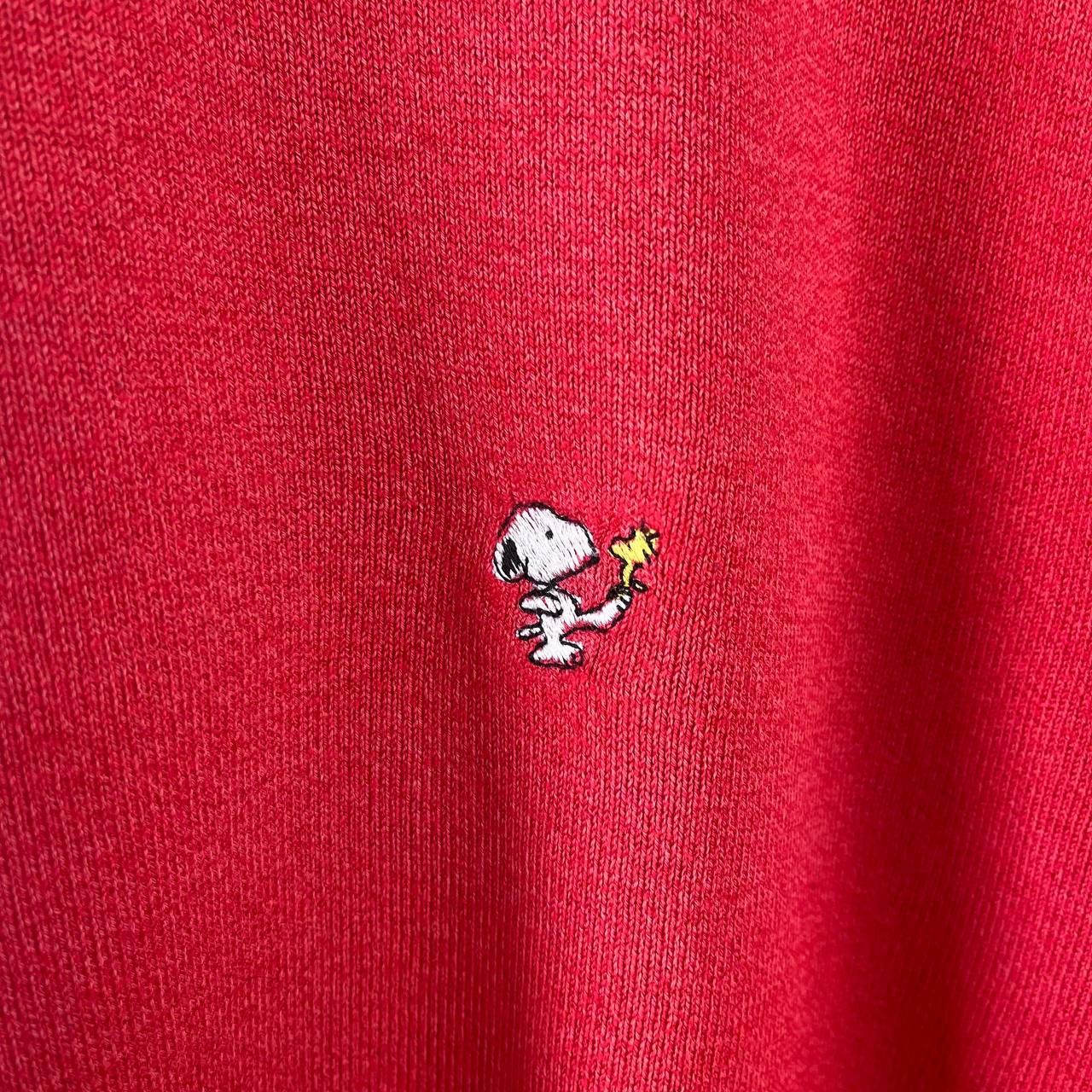 Iceberg Vintage 90s ICEBERG Peanuts Snoopy Red Sweater Jumper Size US L / EU 52-54 / 3 - 8 Thumbnail