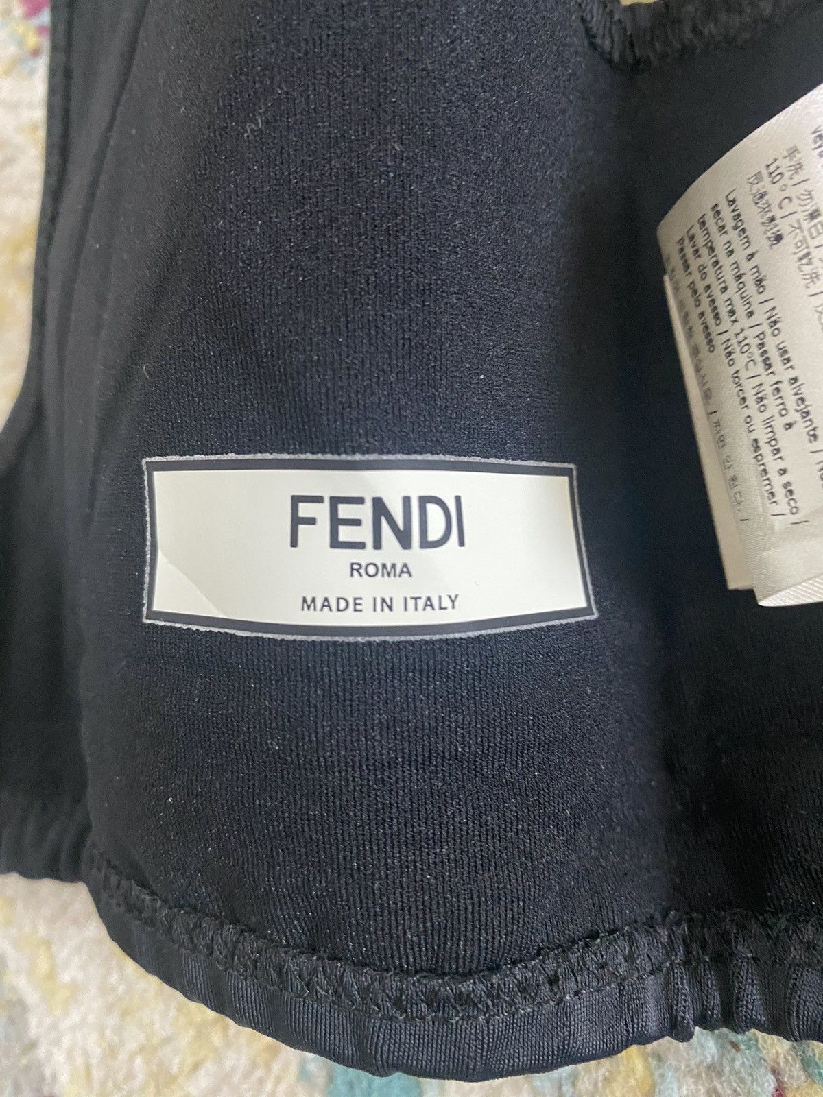 Fendi Fendi Lycra Top Size 38 Made in Italy Size XS / US 0-2 / IT 36-38 - 6 Thumbnail