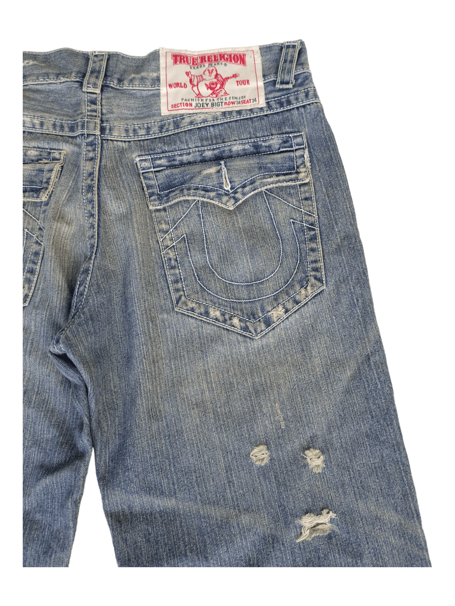 Vintage Vintage True Religion Wide Jeans Size US 34 / EU 50 - 14 Thumbnail