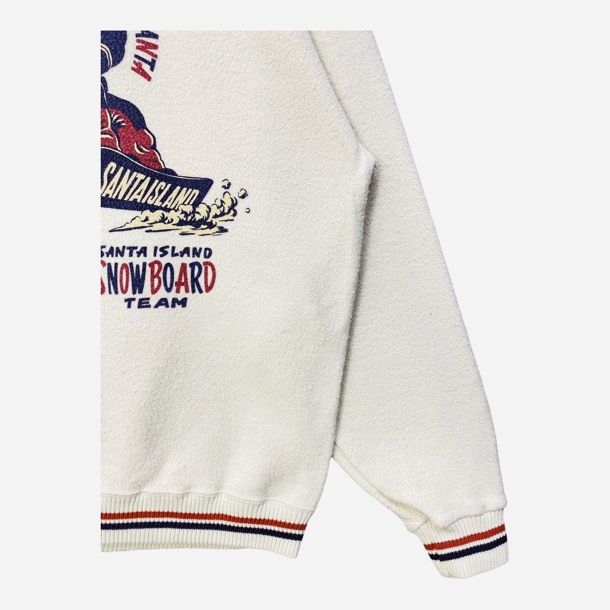 Other Santa Island Fleece Sweater Ugly Xmas Retro Ski Size Medium Size US M / EU 48-50 / 2 - 3 Thumbnail