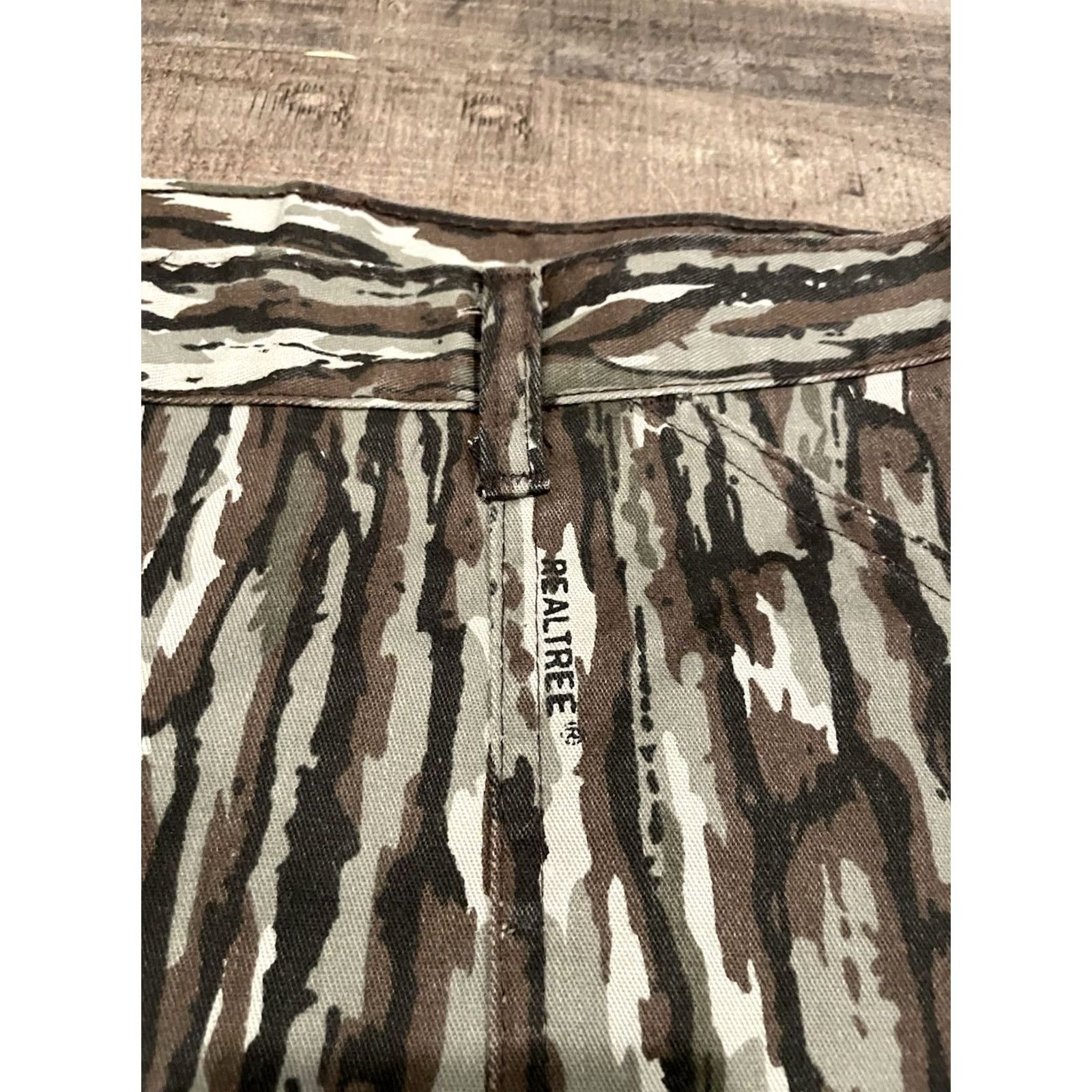 Realtree VINTAGE Liberty Pants Mens XL Realtree Hunting Camo Size 40x32 Made USA F531 Size US 36 / EU 52 - 5 Thumbnail