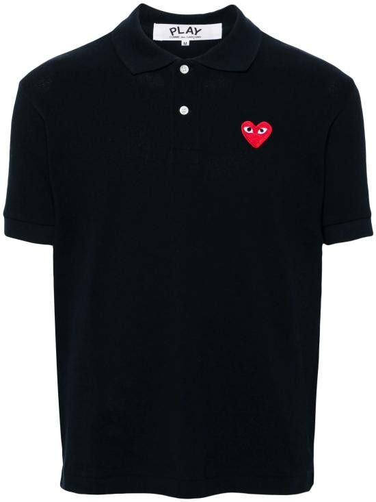 Comme des Garcons COMME DES GARCONS Women Polo Shirts AX T006 051 Black Size L / US 10 / IT 46 - 1 Thumbnail