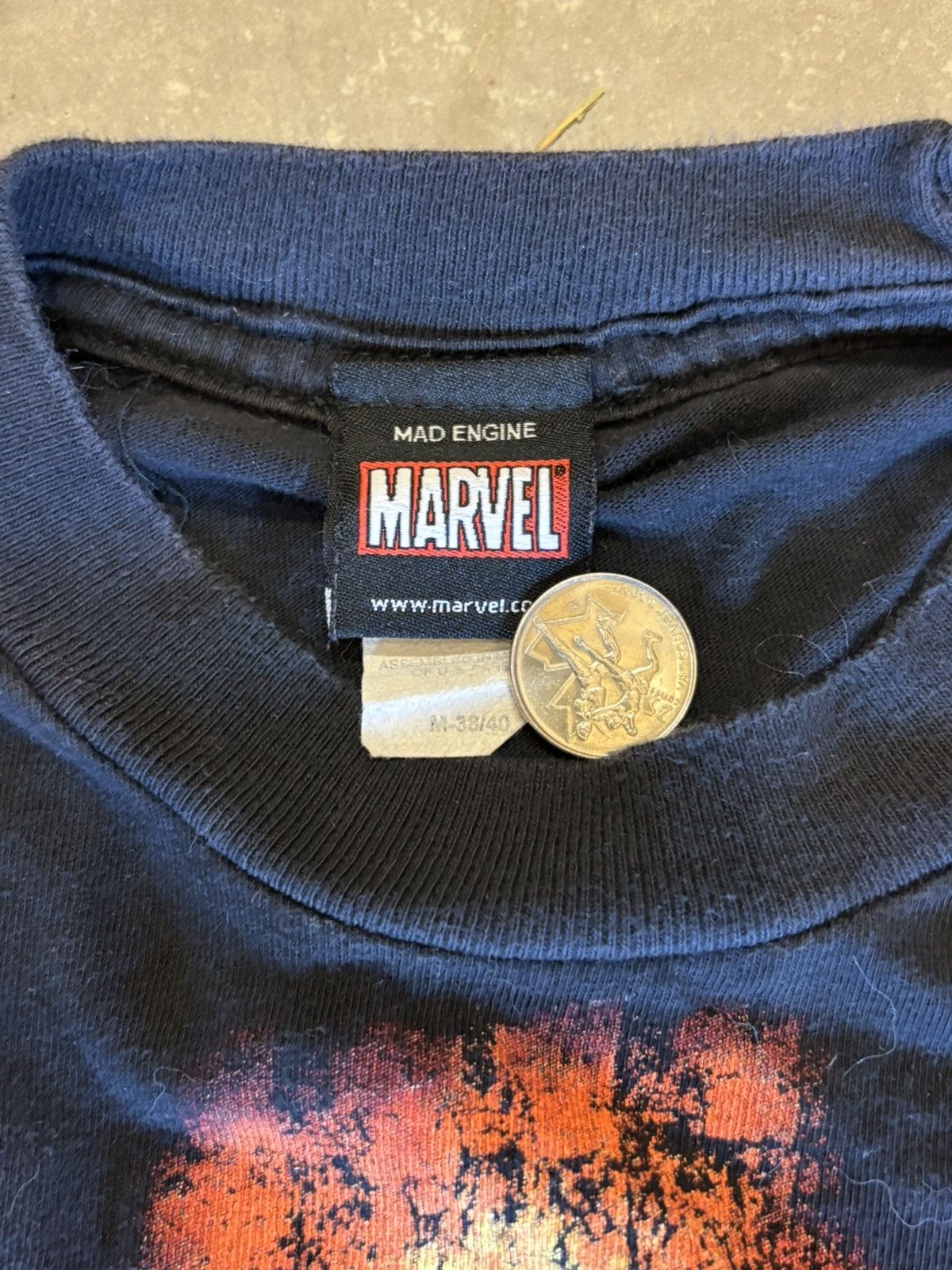 Mad Engine VINTAGE MARVEL MAD ENGINE IRON MAN TSHIRT Size US M / EU 48-50 / 2 - 2 Thumbnail