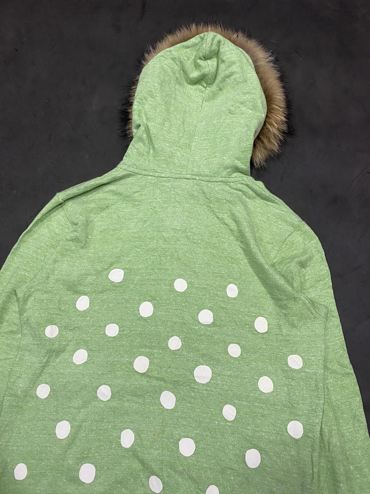 If Six Was Nine 💸BINDINGOFFER💸Polcadot Furhoodie Kmrii Lgb Ifsixwasnine Size US L / EU 52-54 / 3 - 4 Thumbnail