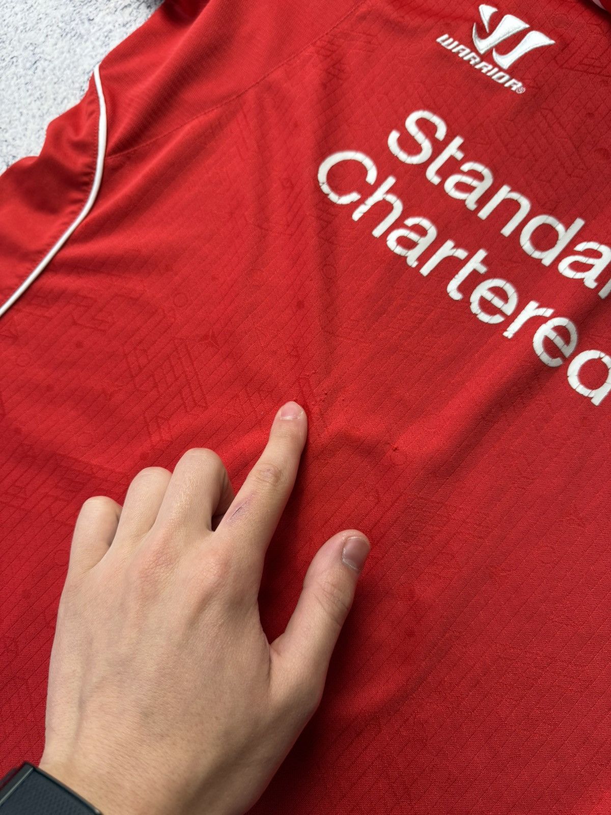 Vintage LIVERPOOL 2014 FOOTBALL SHIRT JERSEY HOME WARRIOR ORIGINAL Size US L / EU 52-54 / 3 - 21 Thumbnail
