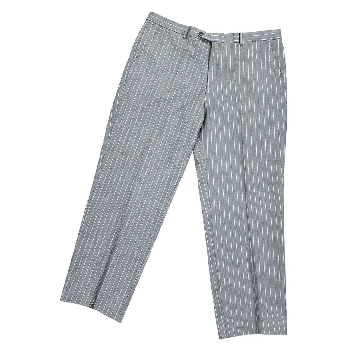 Alexander McQueen Vintage Alexander McQueen Men’s 2-Piece Suit Pinstripe Wool Size 46R - 10 Thumbnail