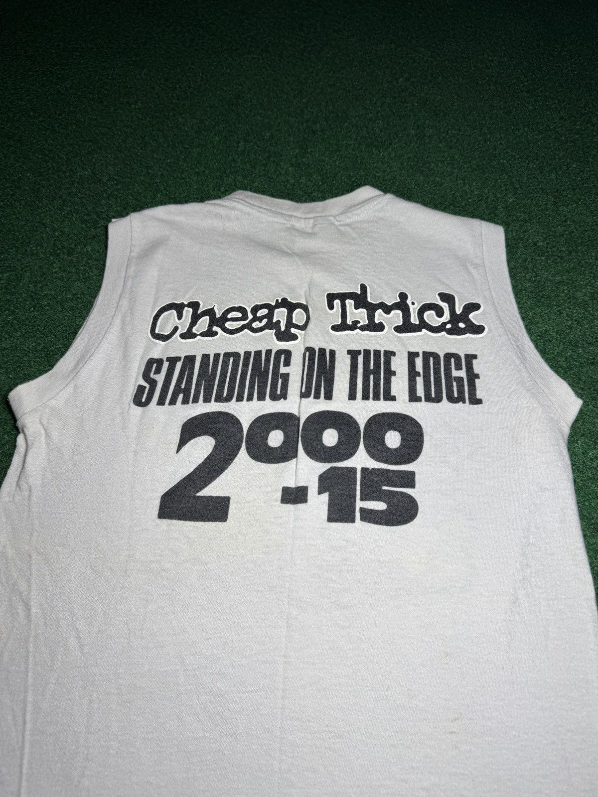 Band Tees × Vintage Vtg 80s Cheap Trick Standing On The Edge Sleeveless Tank Top Size US S / EU 44-46 / 1 - 4 Thumbnail