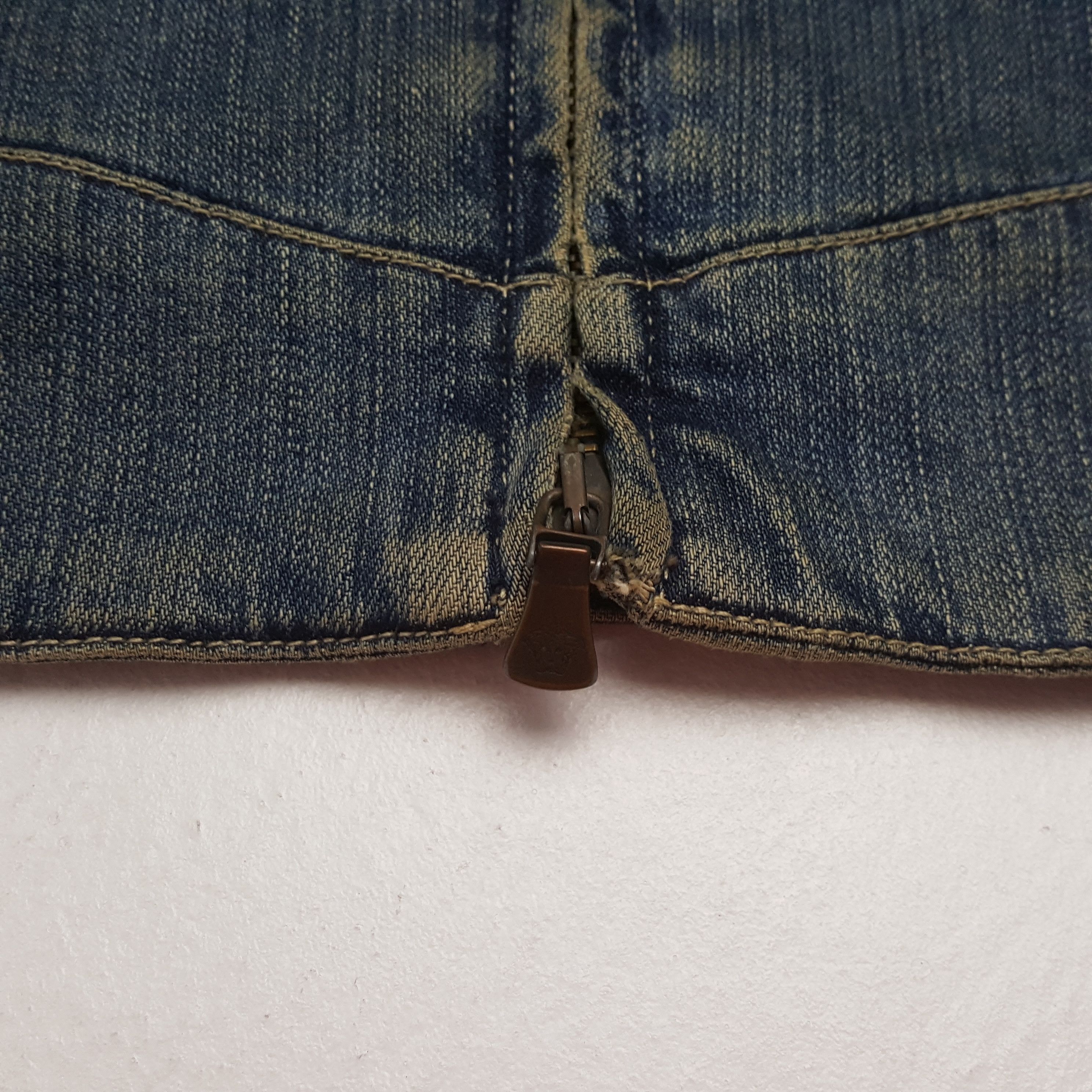 Versace Jeans Couture Vintage Versace Italian Fashion Brand Denim Jacket C314N27 Size XS / US 0-2 / IT 36-38 - 7 Thumbnail