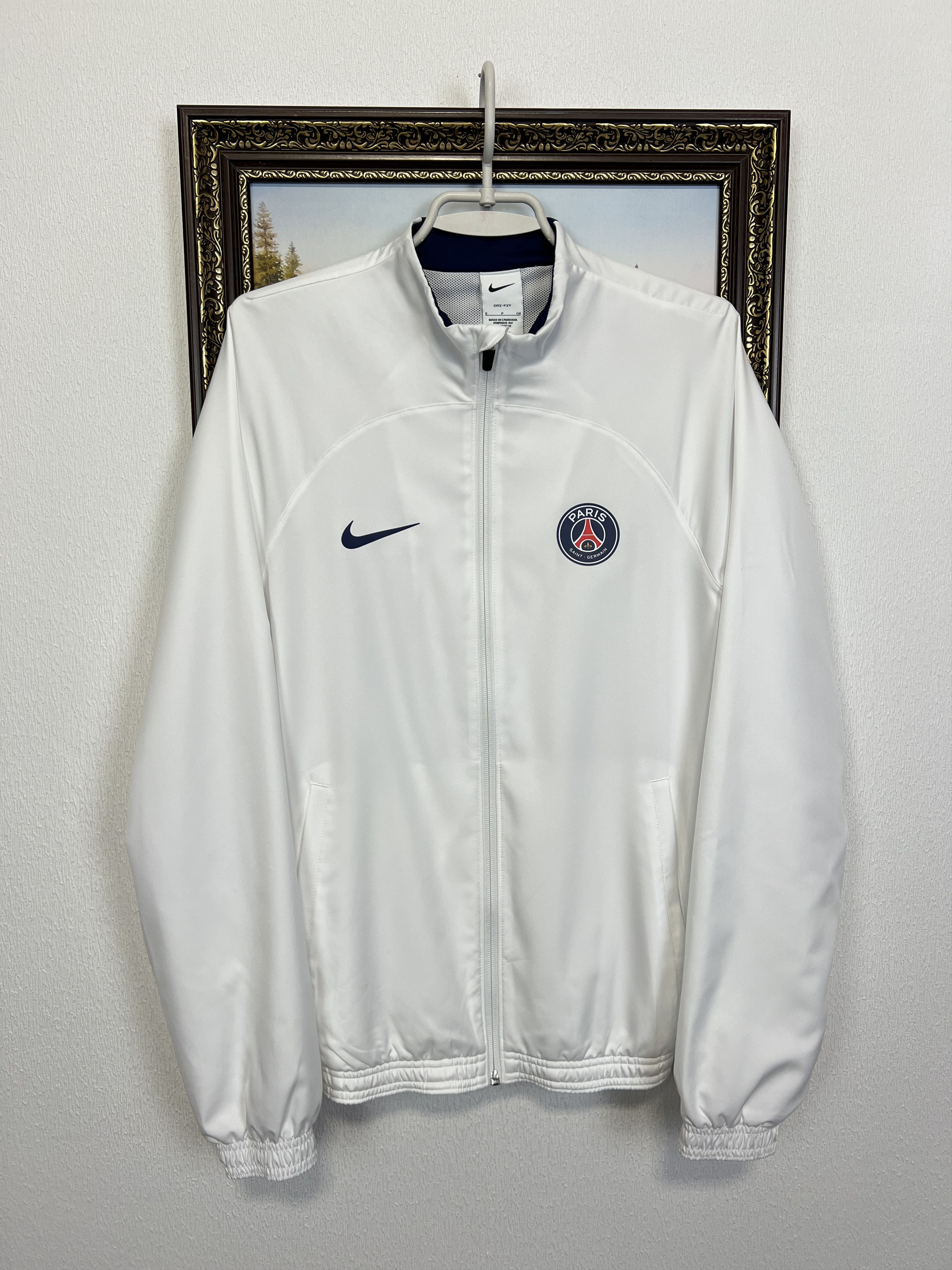 Nike Paris Saint-Germain PSG Football Jacket Soccer Track Top Size US S / EU 44-46 / 1 - 1 Thumbnail