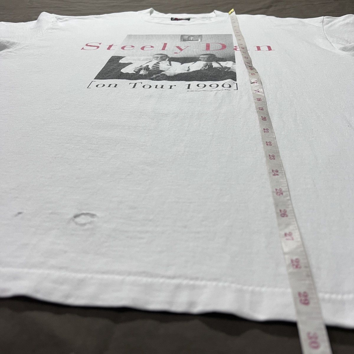 Band Tees Vintage 90s 1996 STEELY DAN Tour Promo Tee XL Giant Size US XL / EU 56 / 4 - 12 Thumbnail