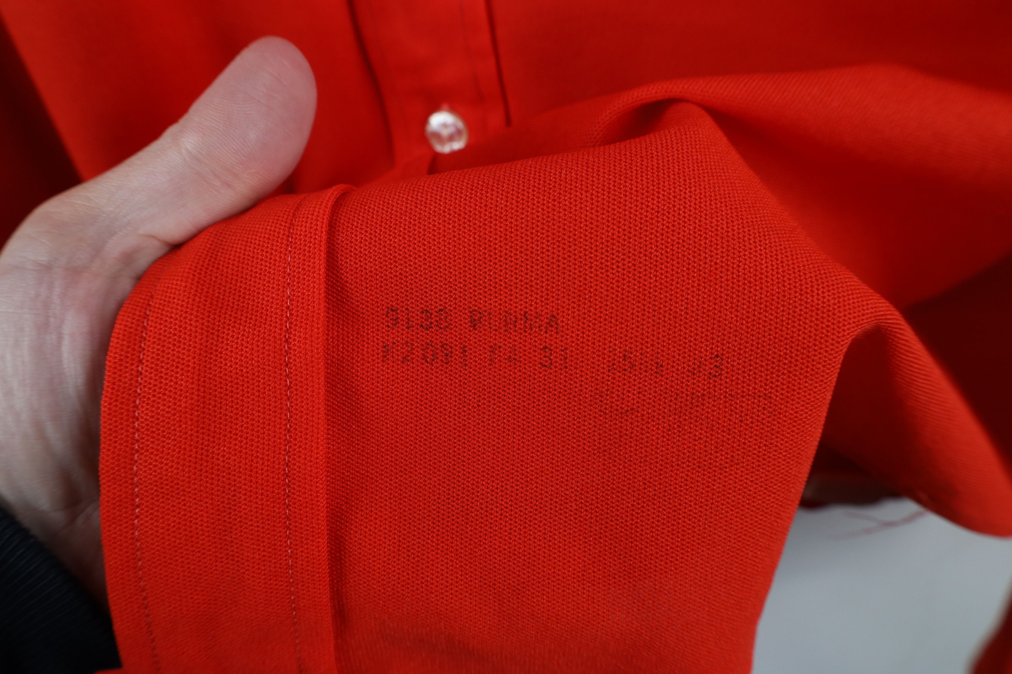 Vintage Vintage 60s 70s Streetwear Collared Button Shirt Red USA Size US M / EU 48-50 / 2 - 4 Thumbnail