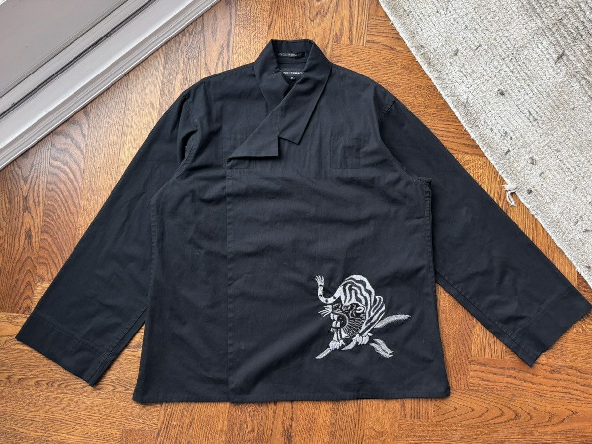 Vintage × Y's × Yohji Yamamoto 1990s Y’s Yohji Yamamoto Jacket Vintage Sequin Tiger 1998 SS Size US M / EU 48-50 / 2 - 15 Thumbnail