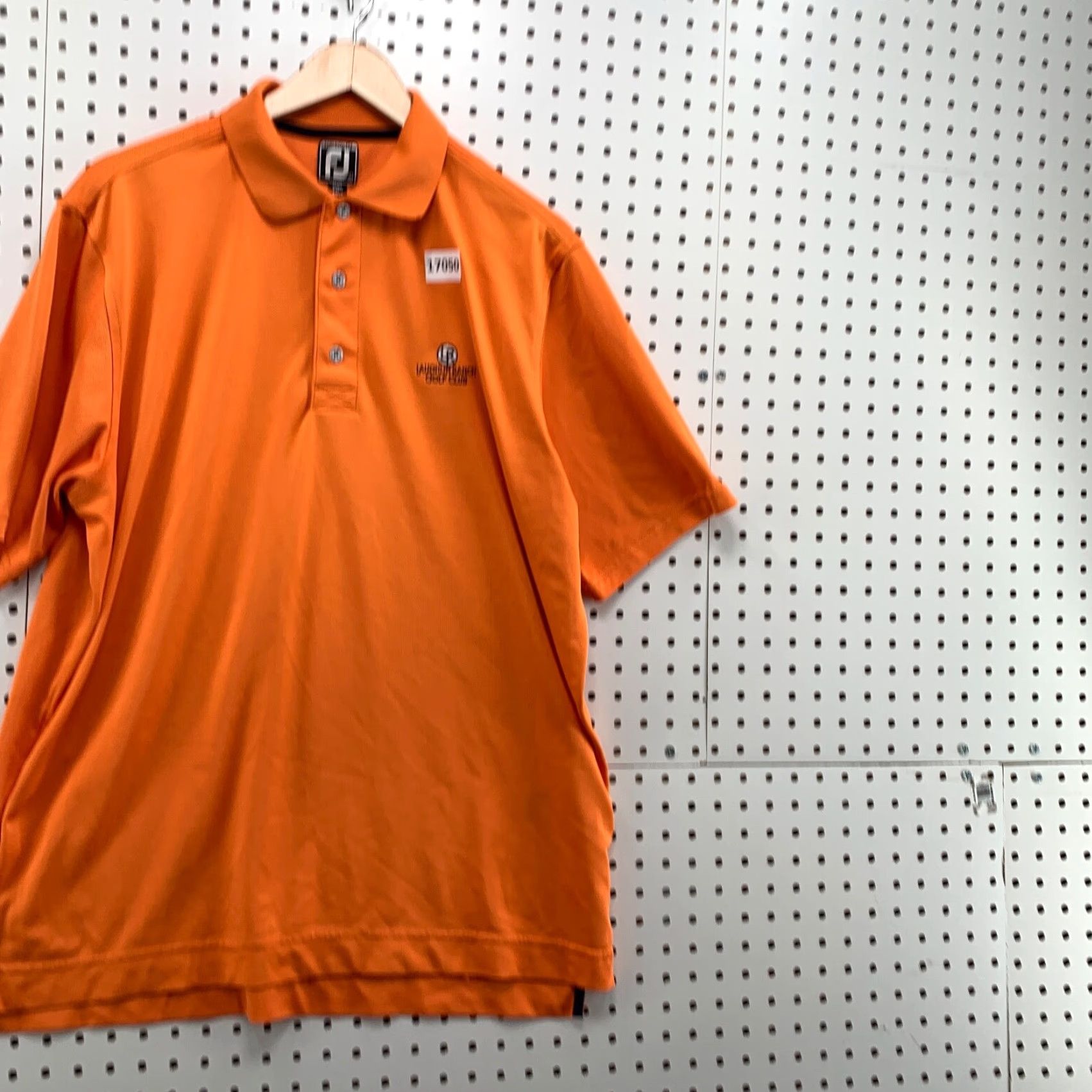 Footjoy FootJoy Shirt Adult Mens Large Orange Short Sleeve Golf Shirt Mens Size US L / EU 52-54 / 3 - 4 Thumbnail