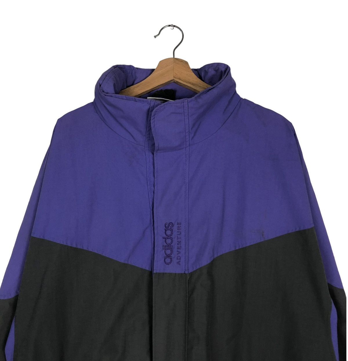 Adidas 🔥VINTAGE BOMBER JACKET ADIDAS ADVENTURE DOUBLE COLOUR Size US L / EU 52-54 / 3 - 3 Thumbnail
