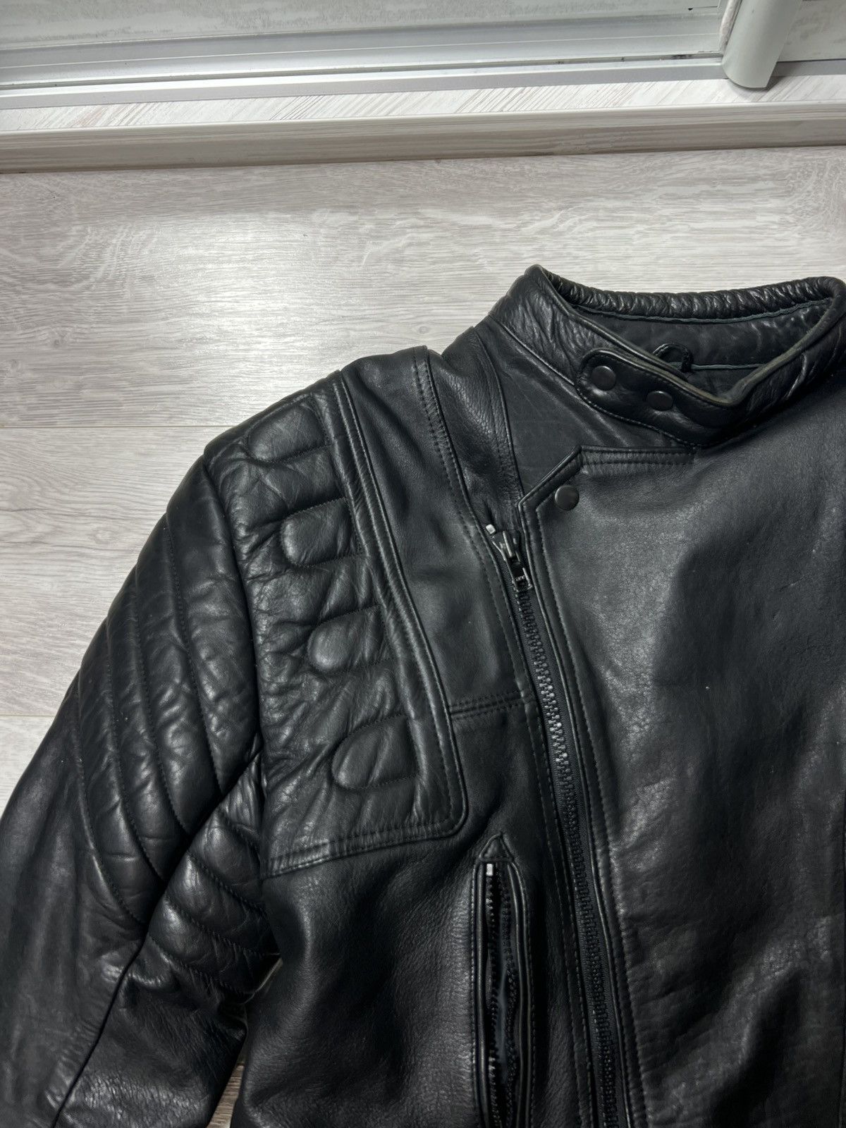 Other AKITO Heavyweight Biker Motorcycle Leather Jacket Racing Size US M / EU 48-50 / 2 - 5 Thumbnail
