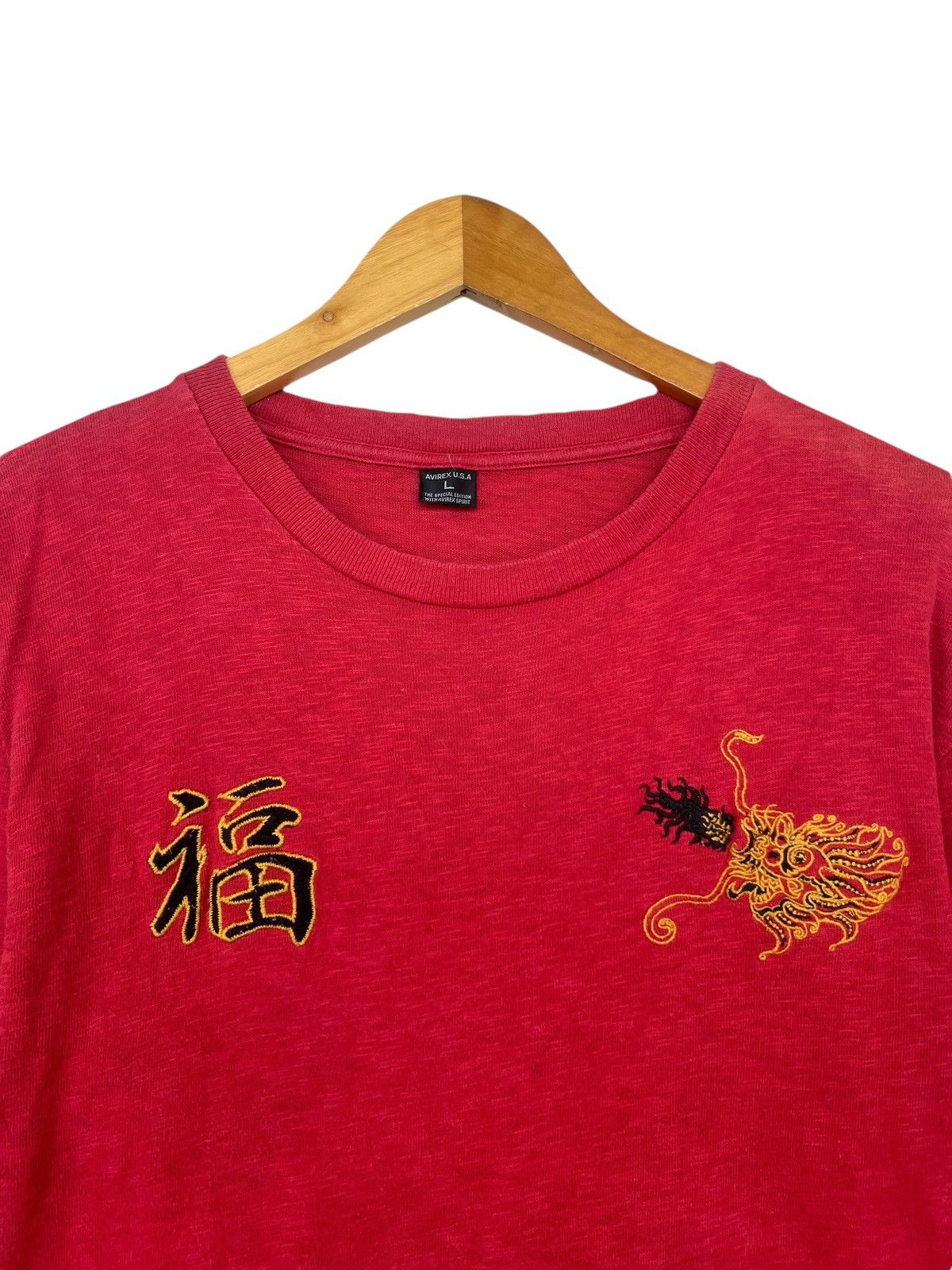 Avirex Avirex Dragon Embroidered Logo Long Sleeve Tee Size US M / EU 48-50 / 2 - 4 Thumbnail
