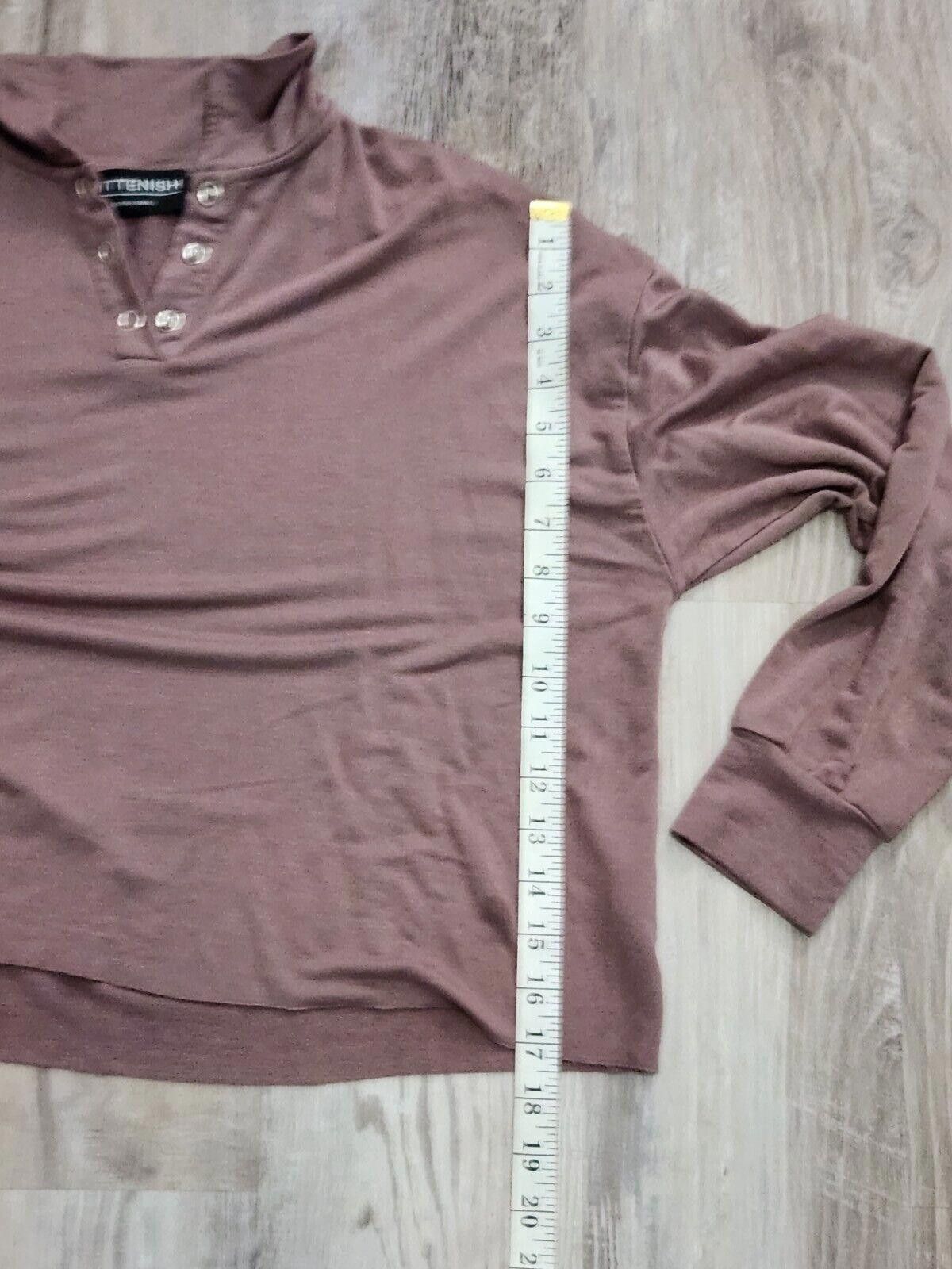 Designer Kittenish Jessie James Decker Top Extra Small Mauve Crop Size XS / US 0-2 / IT 36-38 - 4 Thumbnail