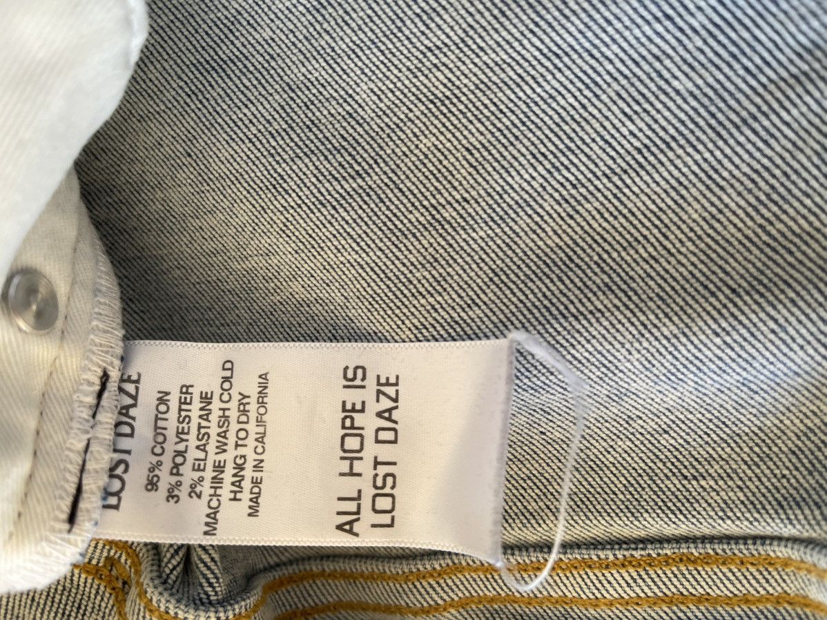Lost Daze Lost Daze Panelled Embroidered Printed Jeans Size US 32 / EU 48 - 7 Thumbnail