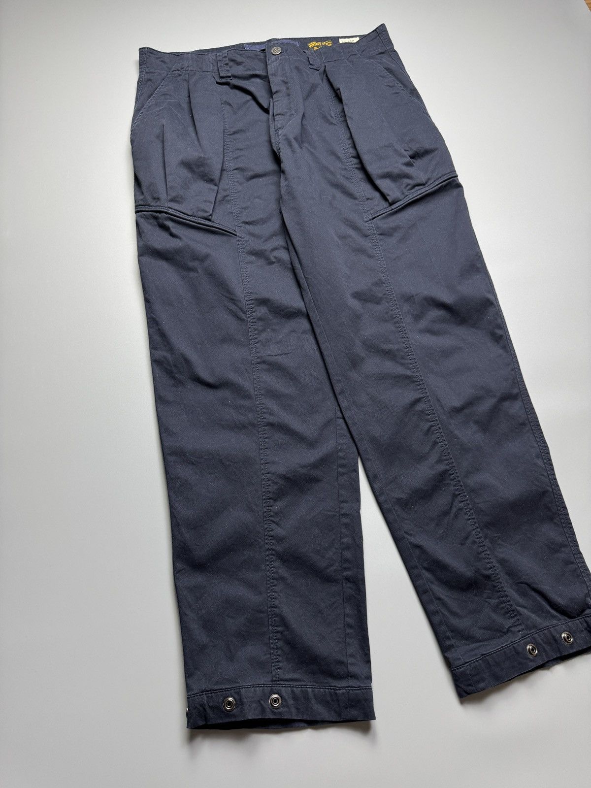 Japanese Brand Uncle Fu - Maden Heritage Rivet Utility Pants Size US 33 - 3 Thumbnail