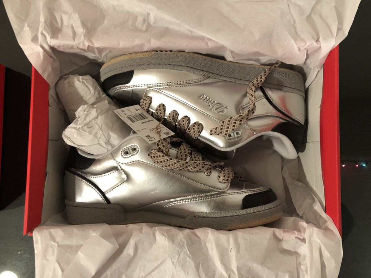 Dime × Reebok Reebok DIME x Club C Bulc 'Metallic Silver' 100069825 Size US 10 / EU 43 - 9 Thumbnail