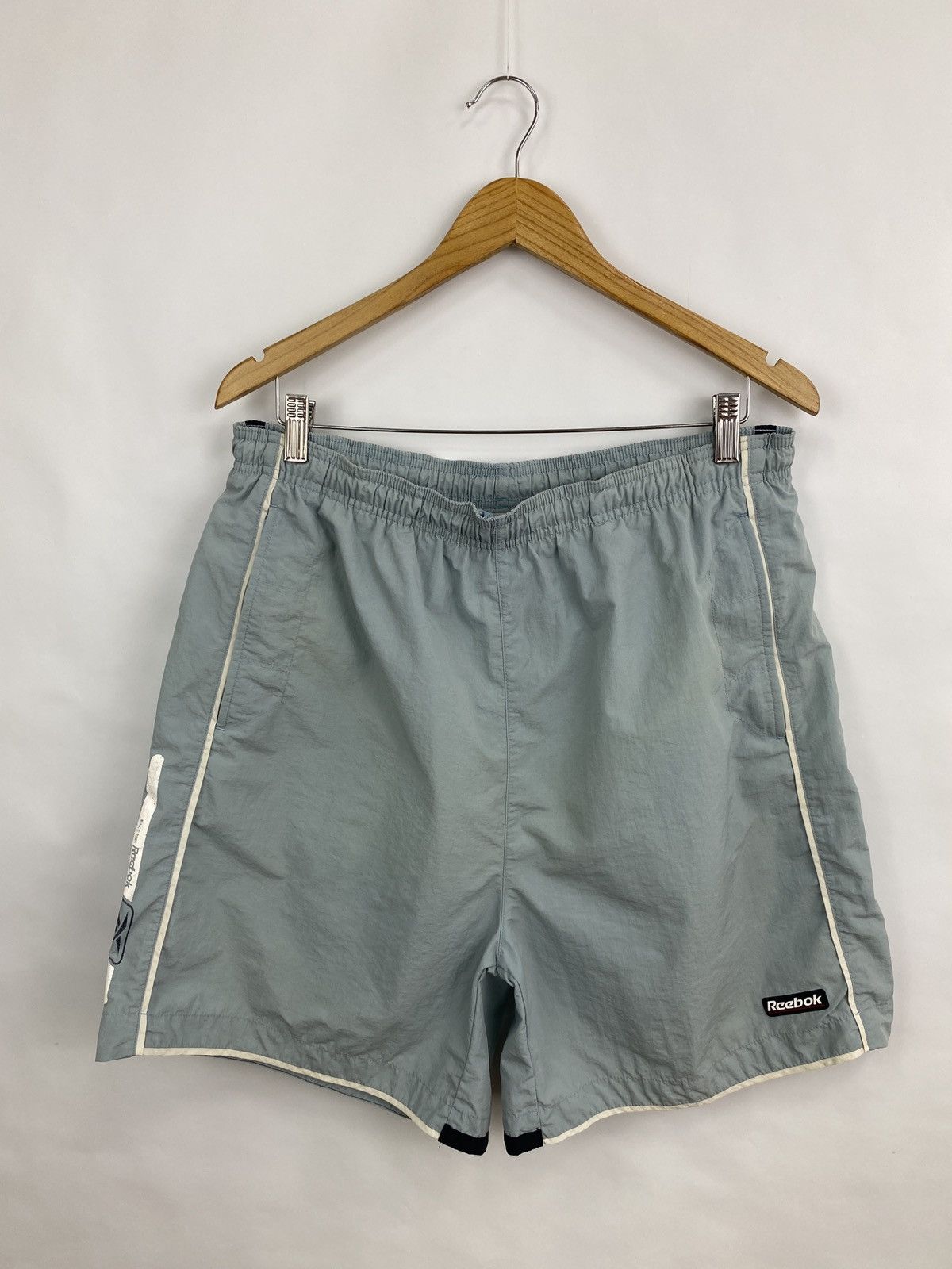 Reebok 🇺🇸 Vintage 90s Reebok Shorts Y2K Rare Retro Hype Size US 34 / EU 50 - 2 Thumbnail