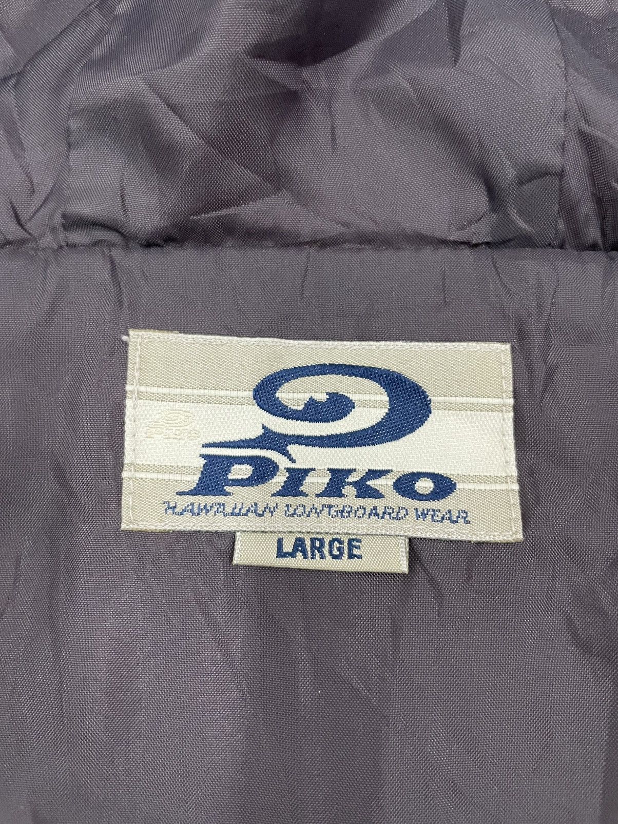 Japanese Brand Piko Fleece Jacket Hooded Size US L / EU 52-54 / 3 - 11 Thumbnail