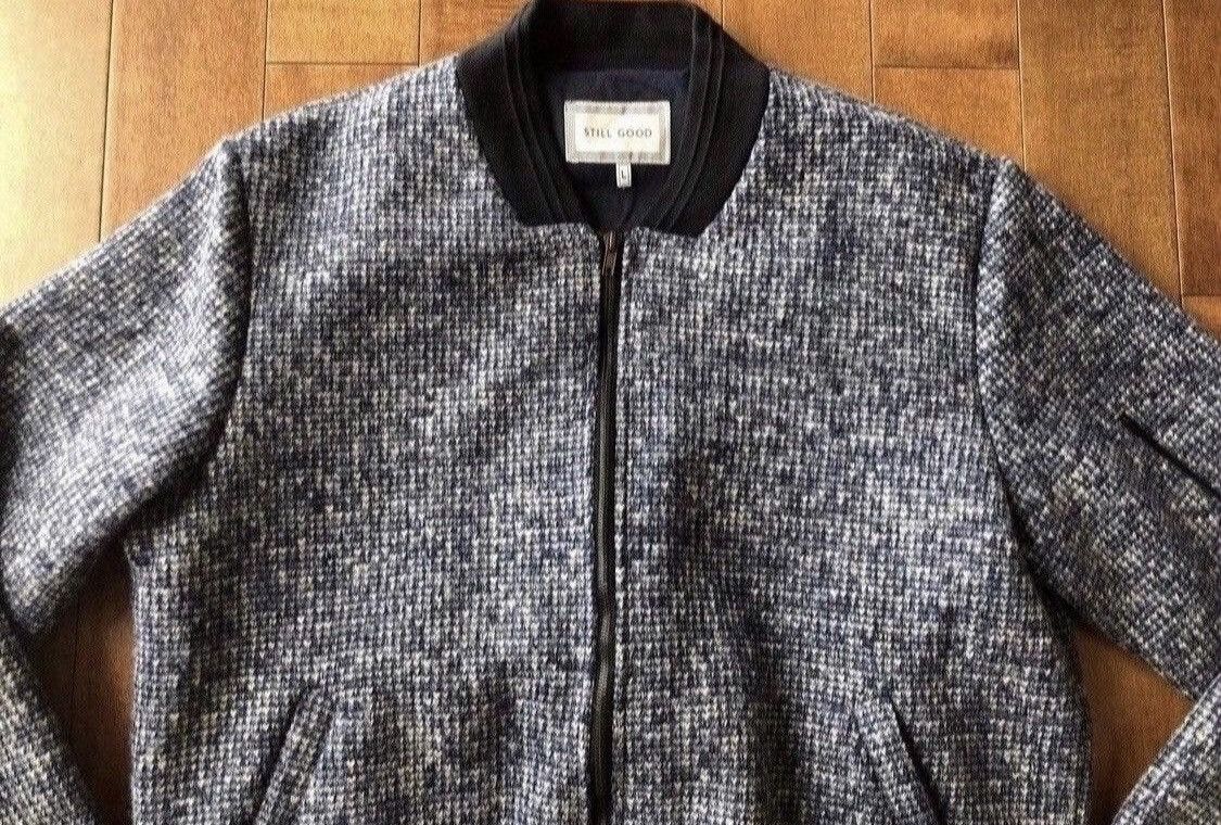 Other Still Good Tweed Bomber Jacket Size US L / EU 52-54 / 3 - 2 Thumbnail