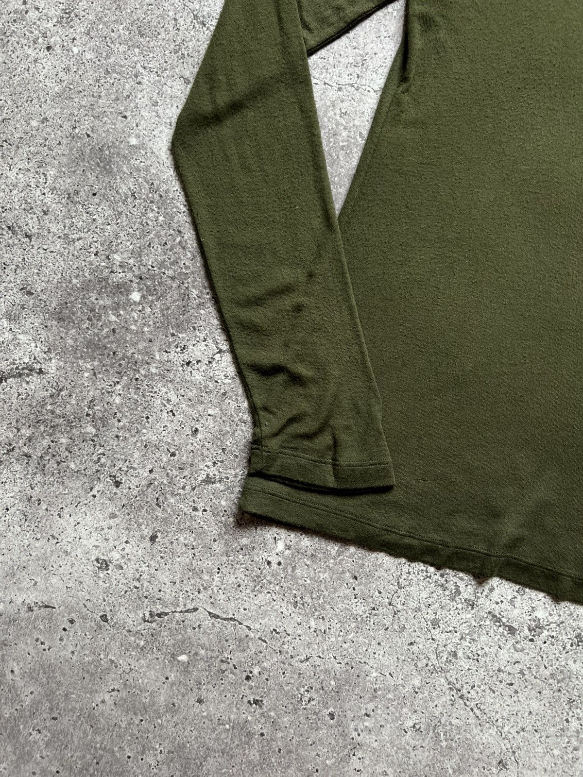 Transit × Transit Uomo Transit Par Such V-neck Sweater Long Sleeve Green Size XS / US 0-2 / IT 36-38 - 7 Thumbnail