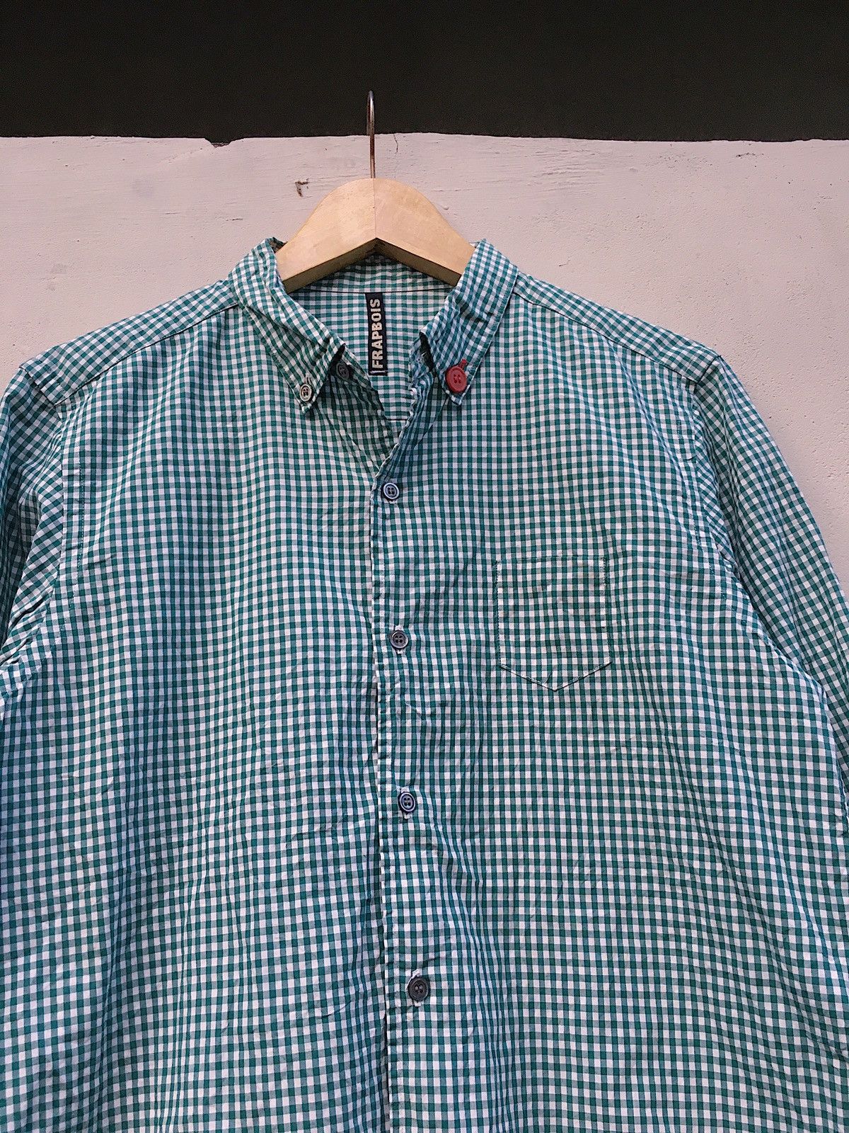 Issey Miyake 90S ISSEY MIYAKE FRAPBOIS GINGHAM SHIRT BUTTON UPS Size US M / EU 48-50 / 2 - 2 Thumbnail