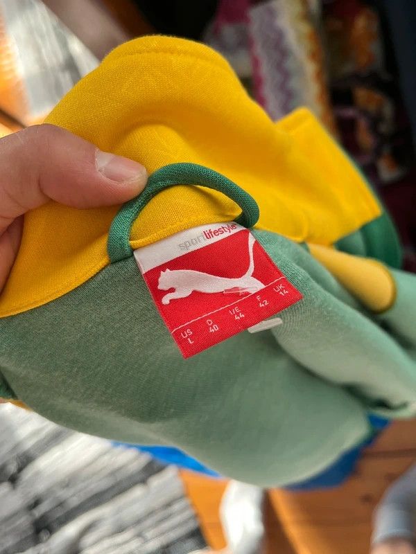 Puma Puma Vintage tracksuit golf turtleneck logo brazil y2k 00s Size US L / EU 52-54 / 3 - 3 Thumbnail