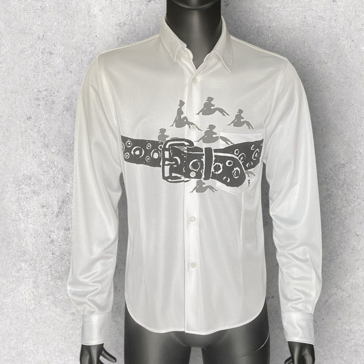 Comme des Garcons Homme Plus Vintage AW00 Slim Fit Shirt Size US M / EU 48-50 / 2 - 2 Thumbnail