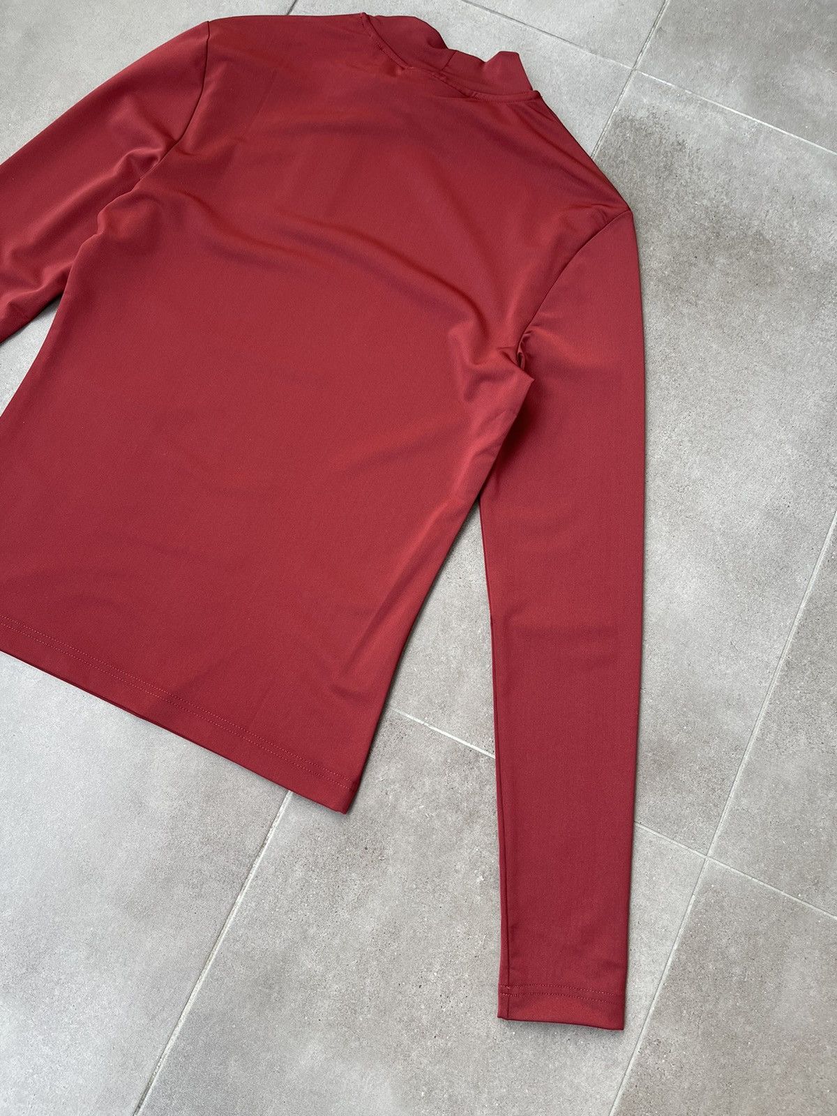 Han Kjobenhavn !DS! SS23 Han Kjobenhavn Logo Stretch Jersey Red Turtleneck Size US S / EU 44-46 / 1 - 19 Thumbnail